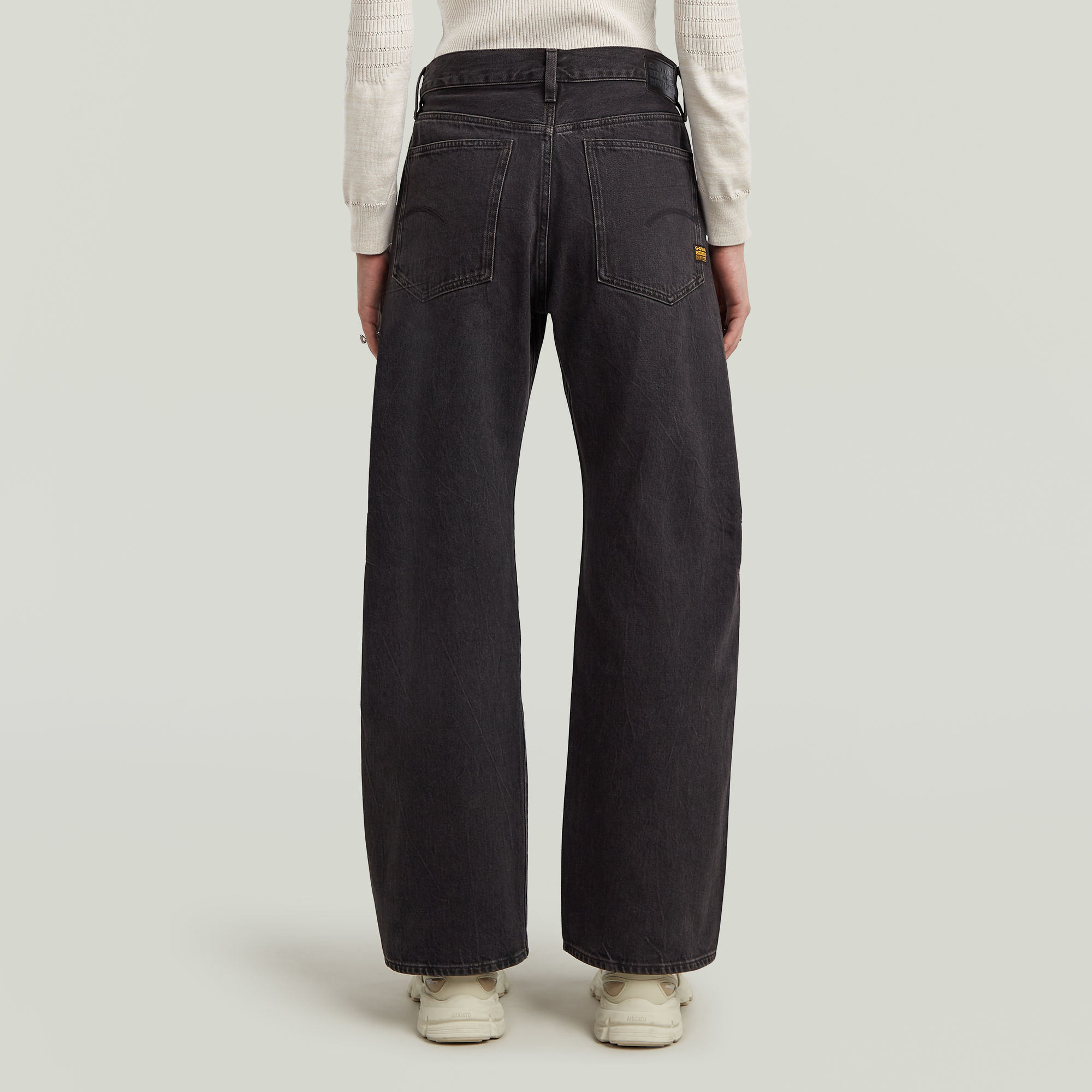 G-Star RAW Bowey 3D Boyfriend Jeans Zwart Dames