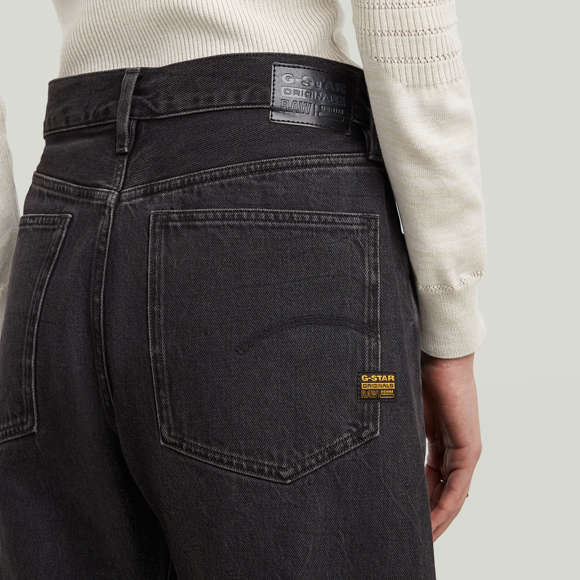 G-Star RAW Bowey 3D Boyfriend Jeans Zwart Dames