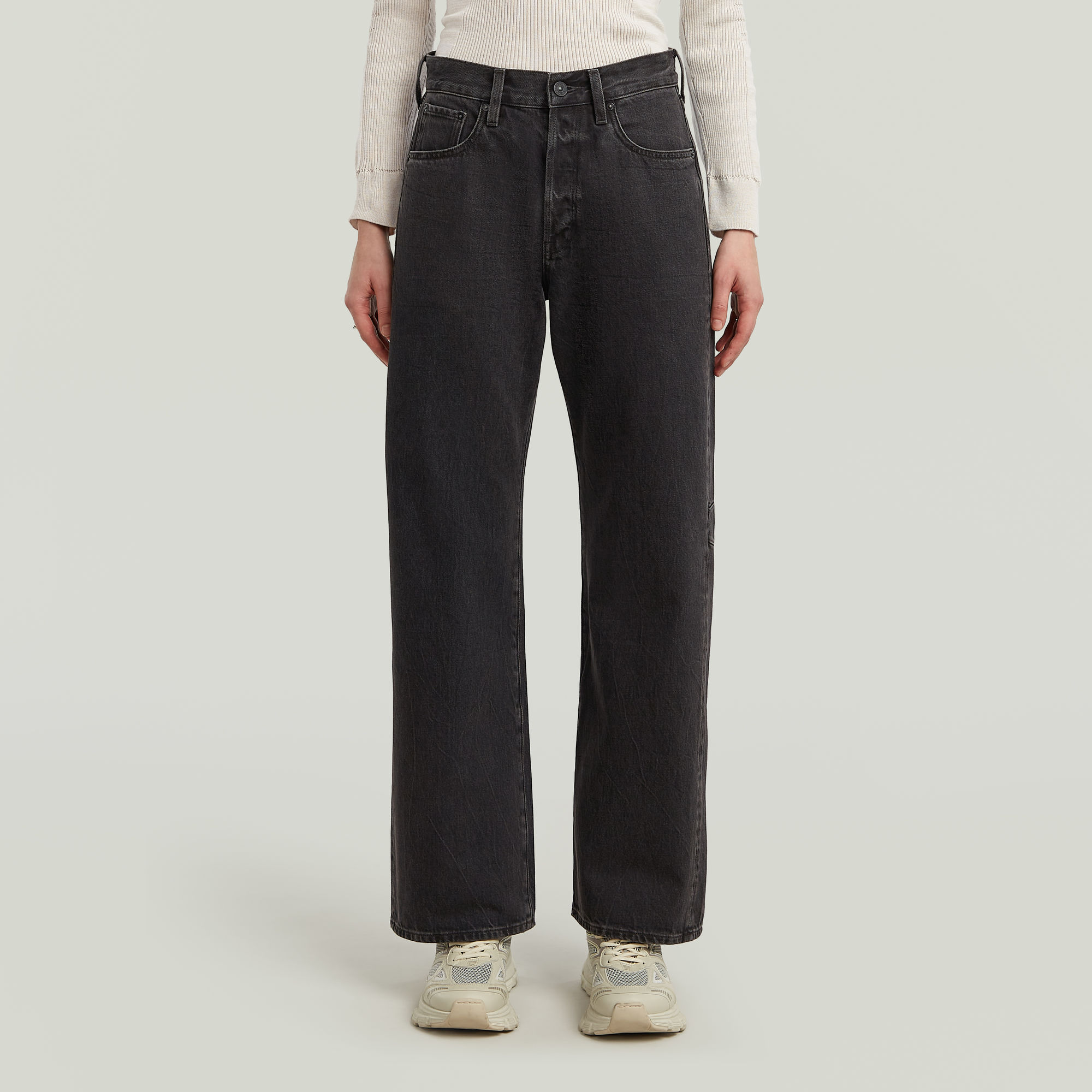 

Bowey Boyfriend Jeans - Zwart - Dames