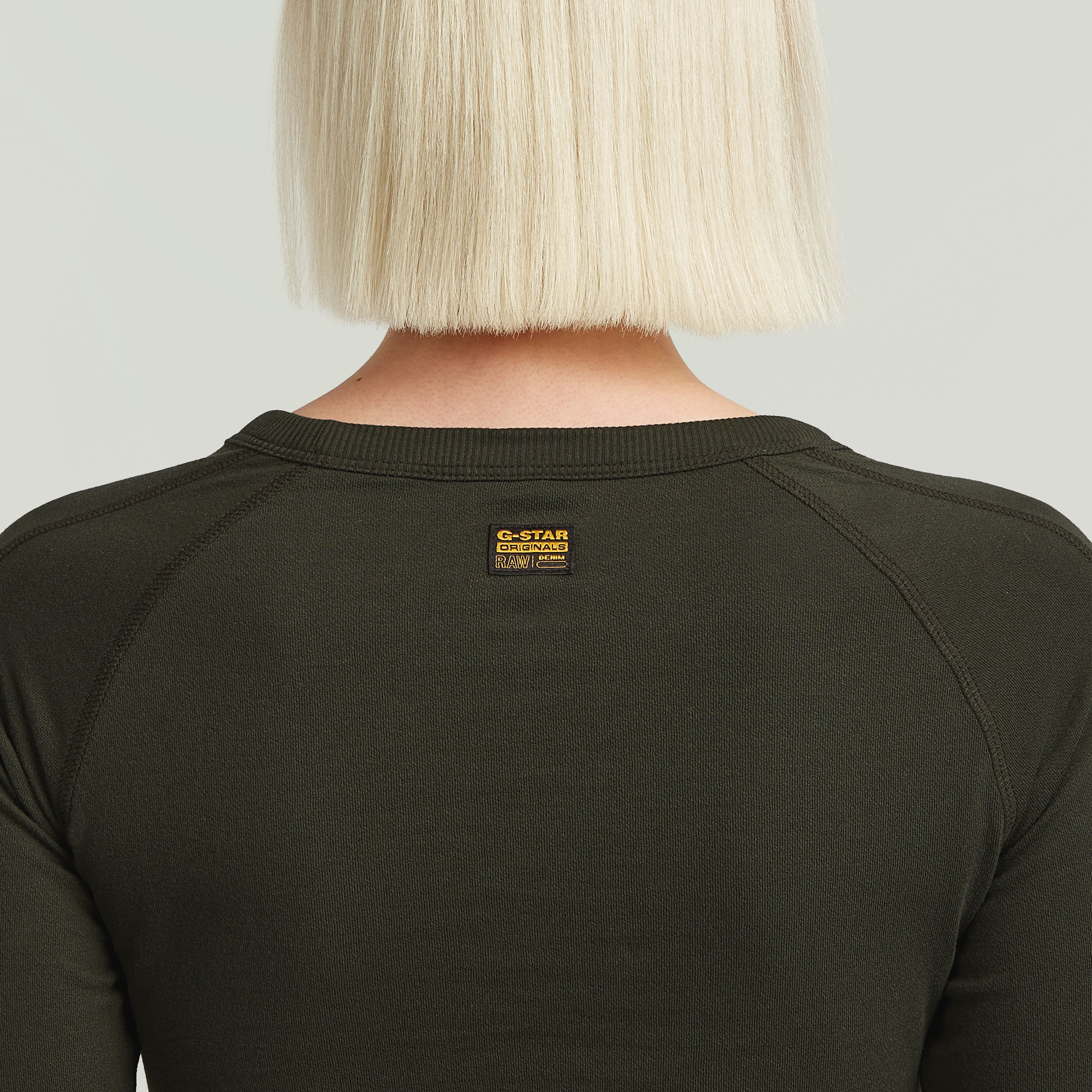G-Star RAW Embro Patch Slim T-shirt Grijs Dames