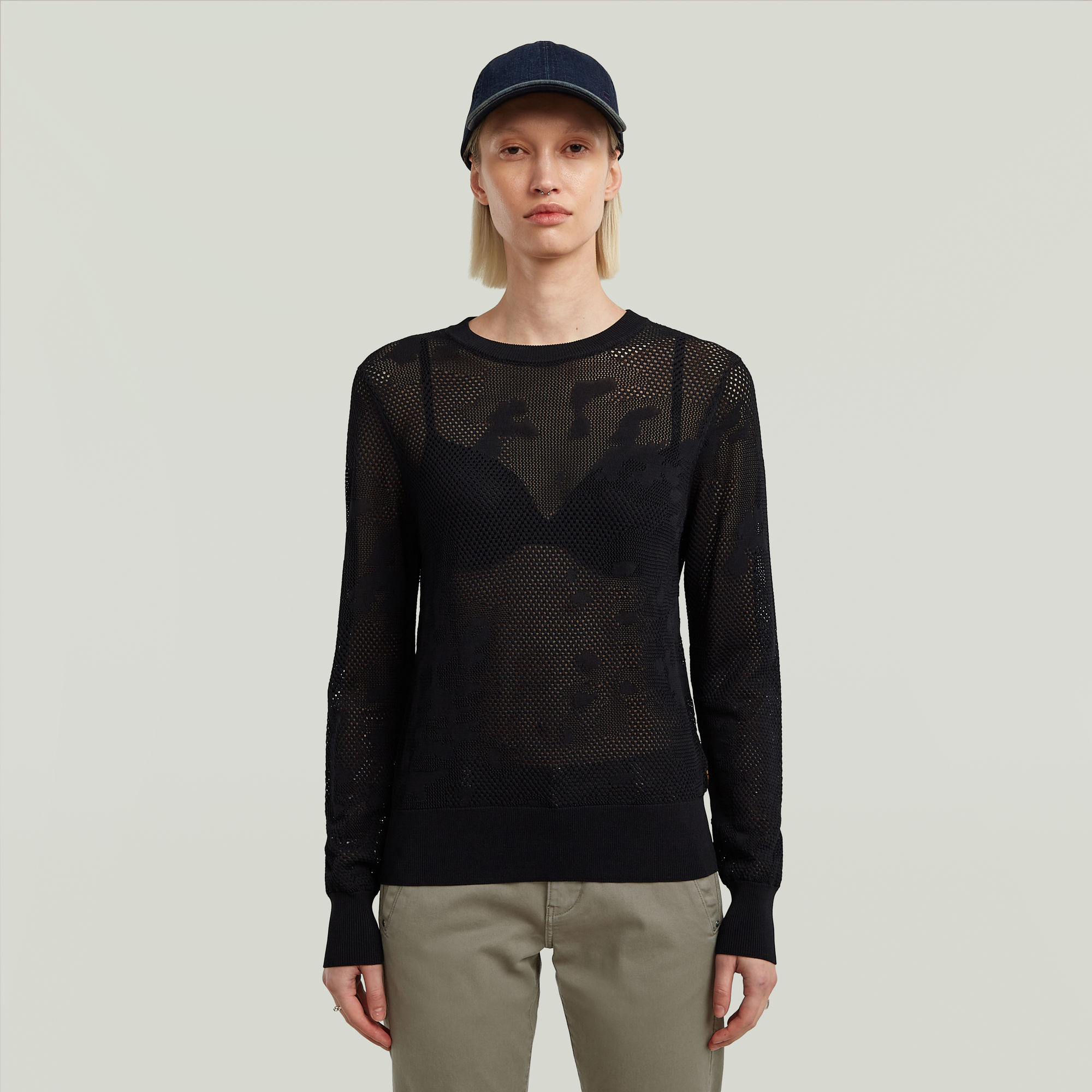 Pull en maille Pointelle - s - G-Star RAW - Modalova