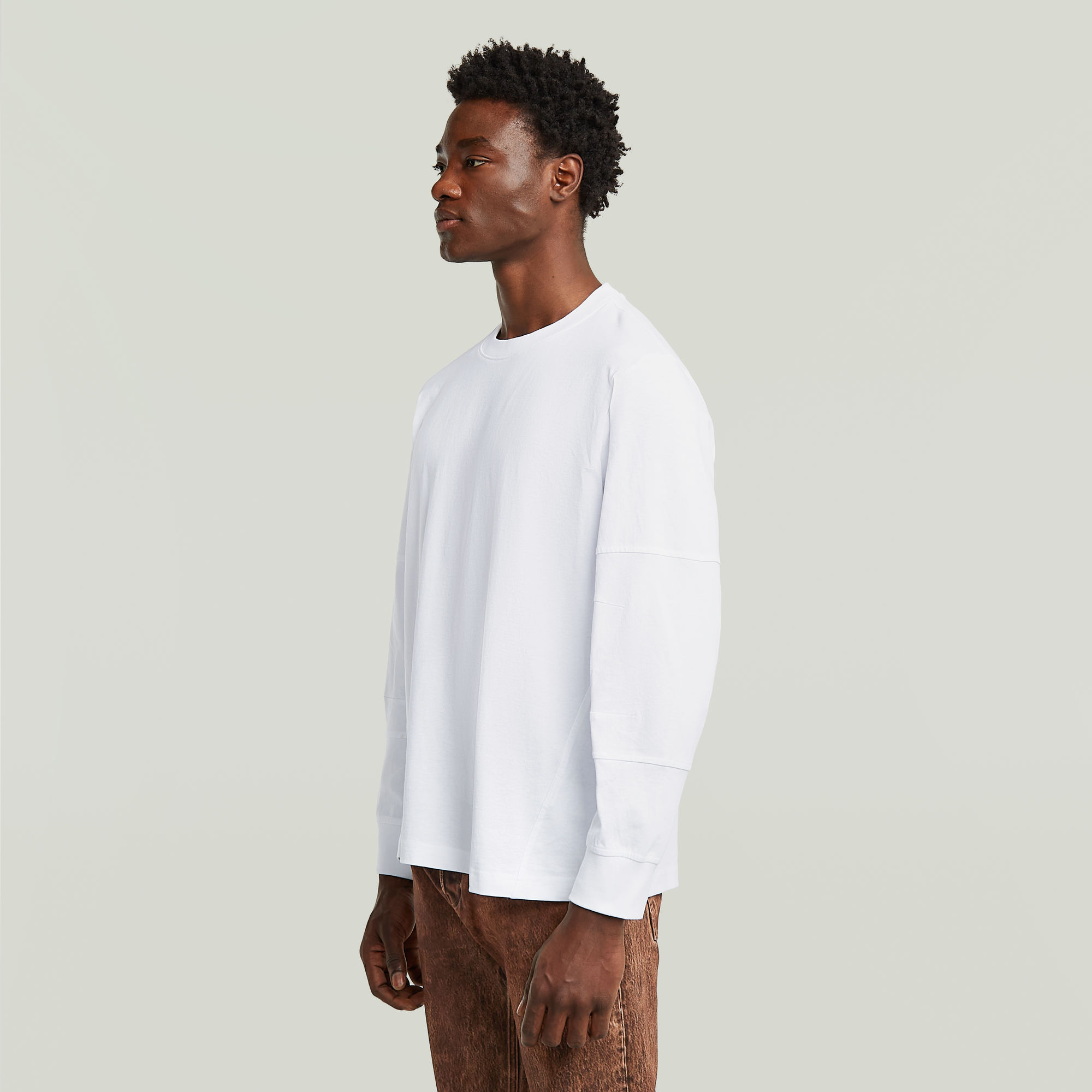 G-Star RAW Constructed Loose T-Shirt Wit Heren