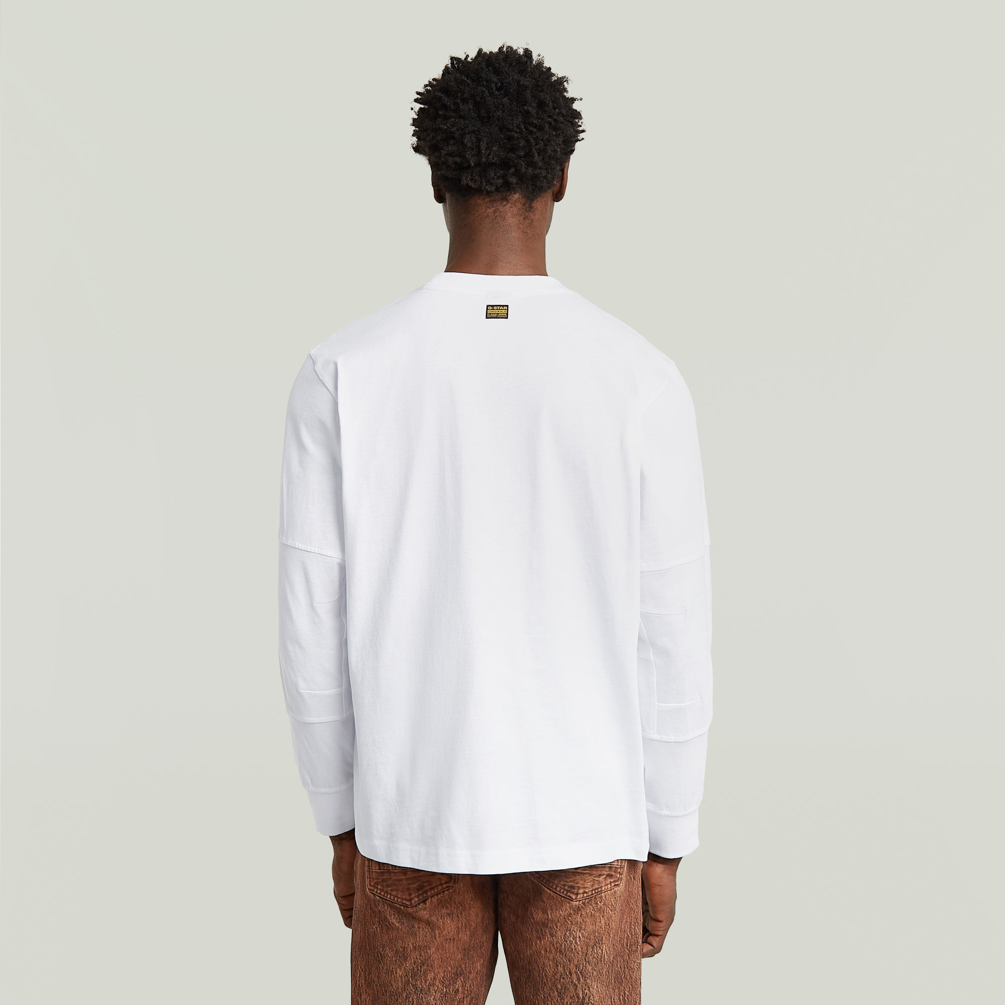 G-Star RAW Constructed Loose T-Shirt Wit Heren