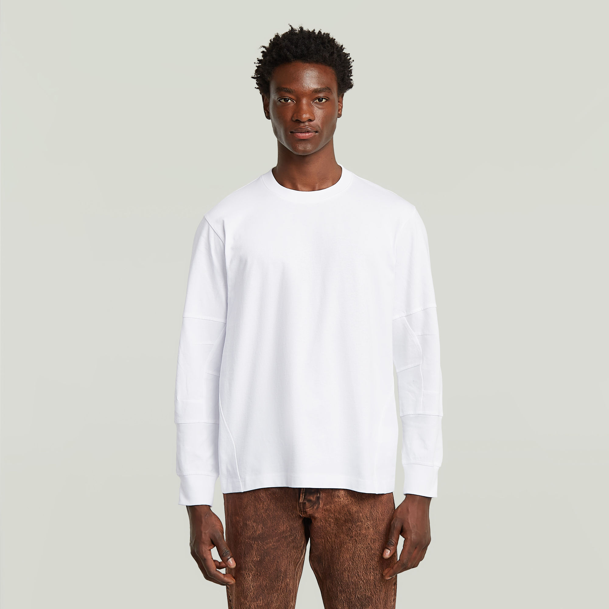 

Constructed Loose T-Shirt - White - Men
