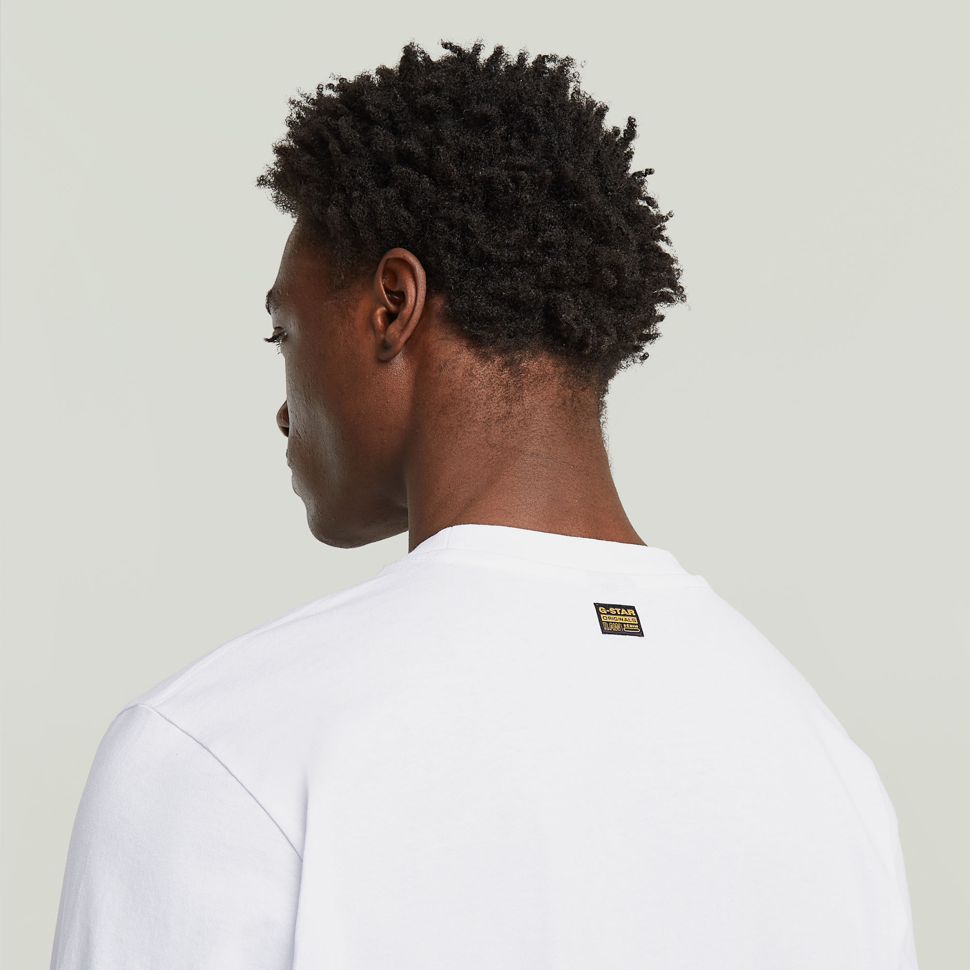 G-Star RAW Constructed Loose T-Shirt Wit Heren