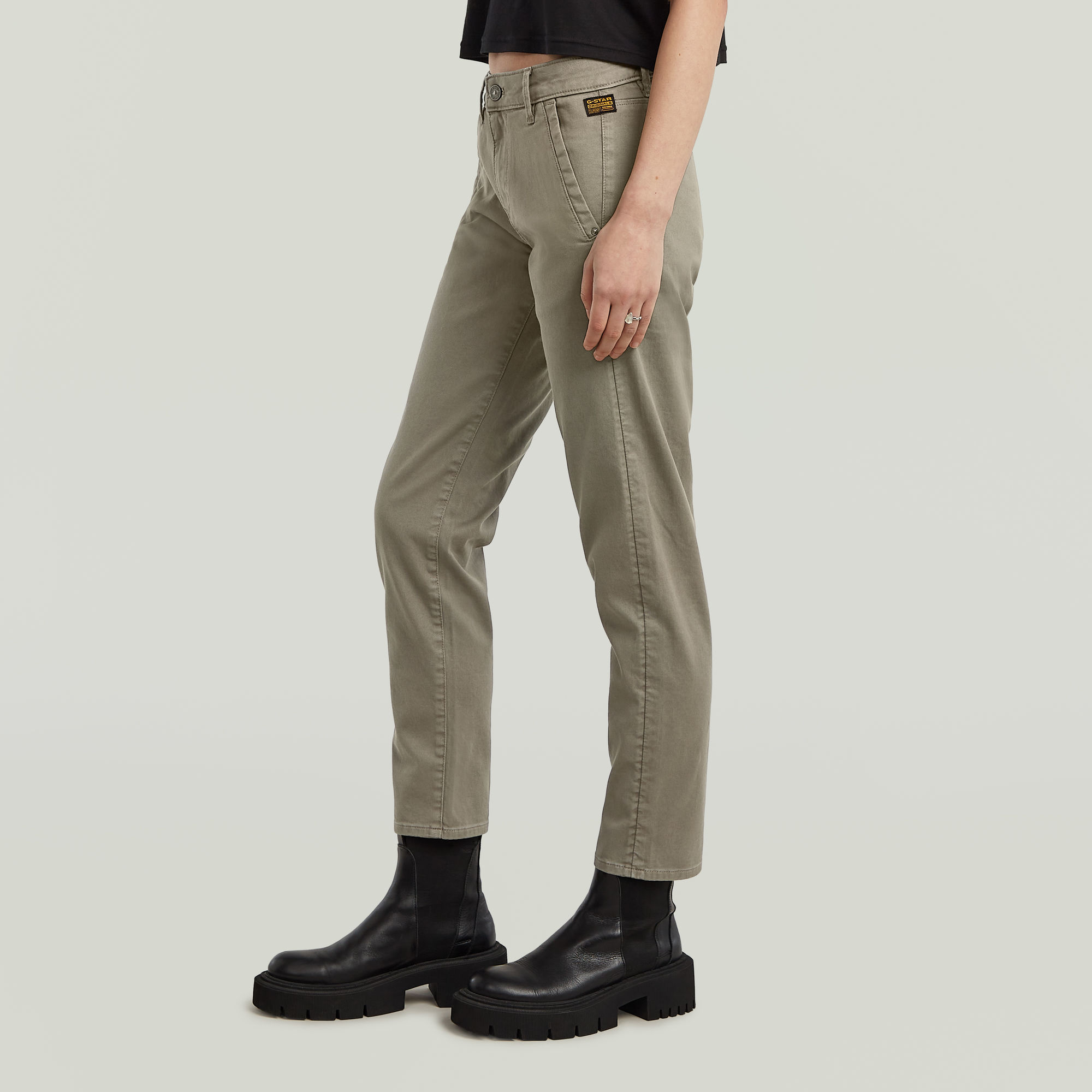 G-Star RAW Kate Boyfriend Chino Bruin Dames