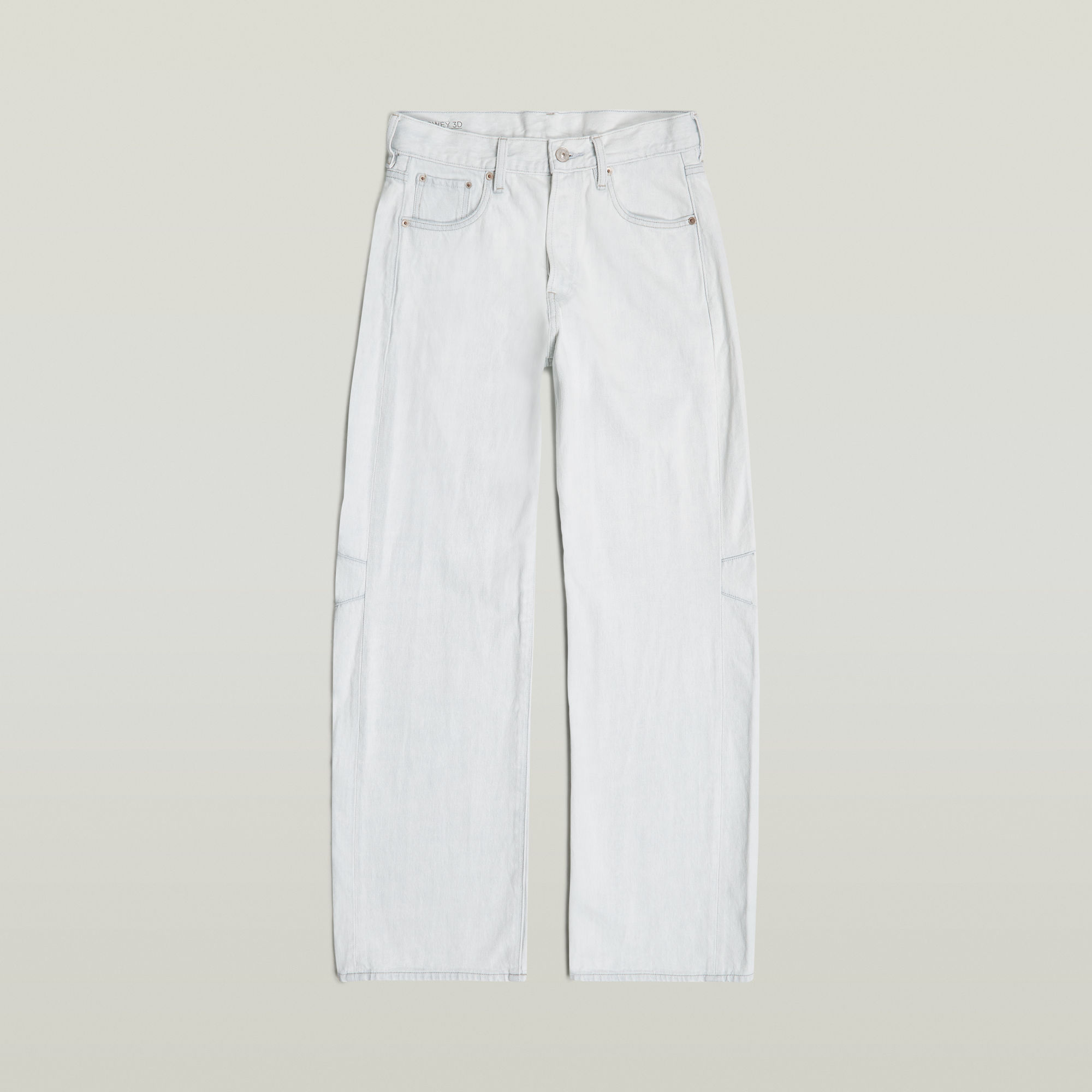 Thumbnail - Bowey Boyfriend Jeans - Hellblau - Damen