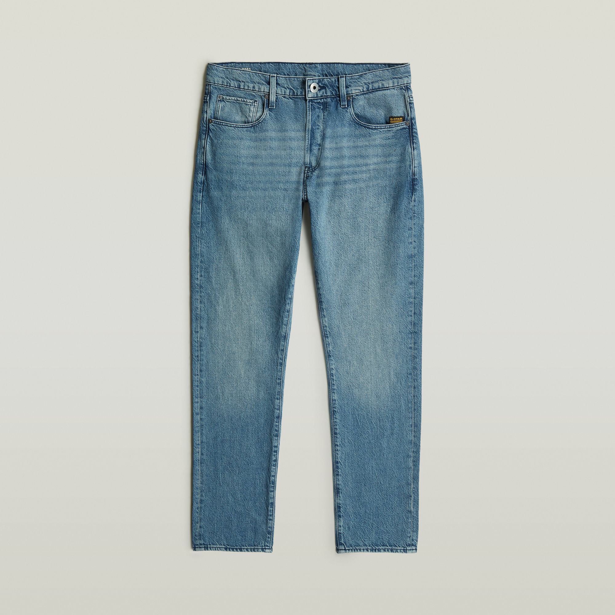 

3301 Regular Tapered Jeans - Medium blue - Men