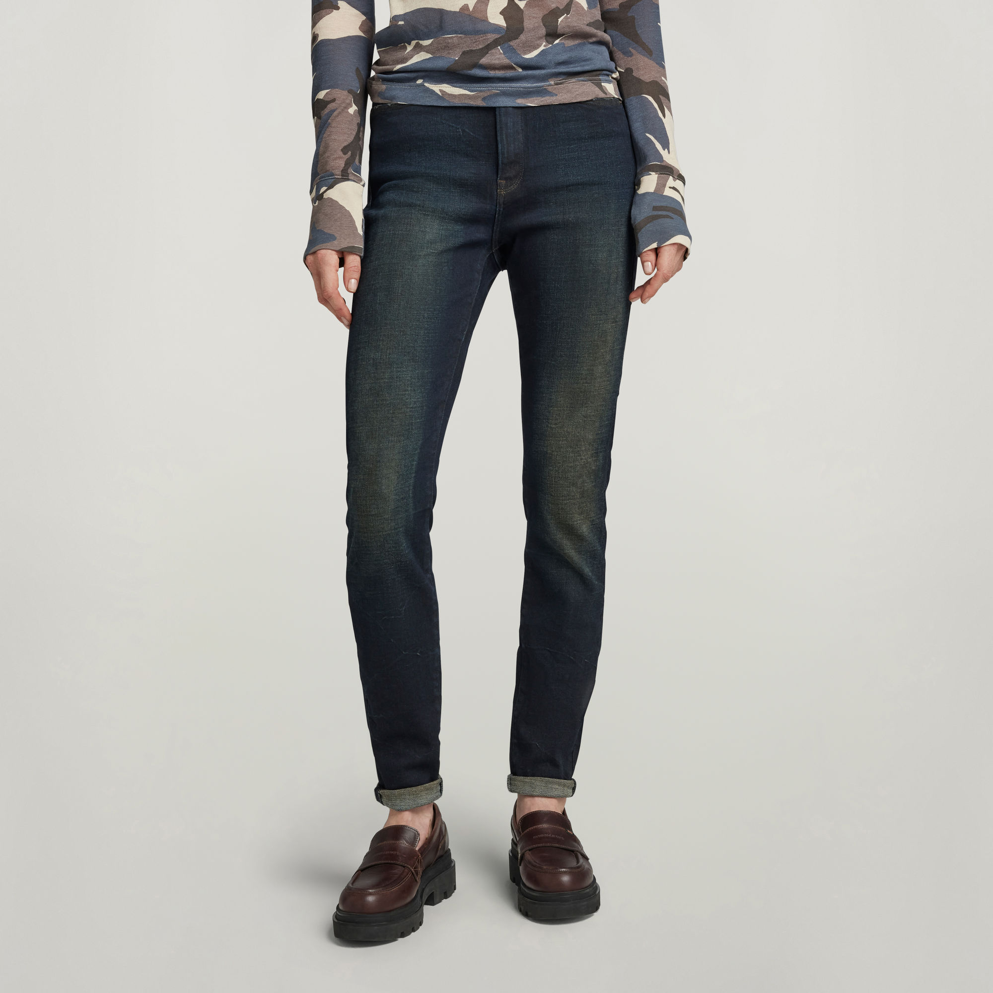 

G-Star Shape Skinny Jeans - Dark blue - Women