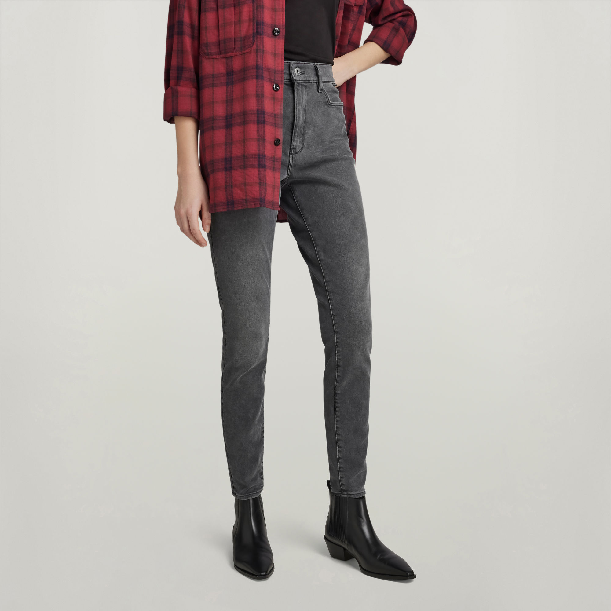 

G-Star Shape Skinny Jeans - Grau - Damen