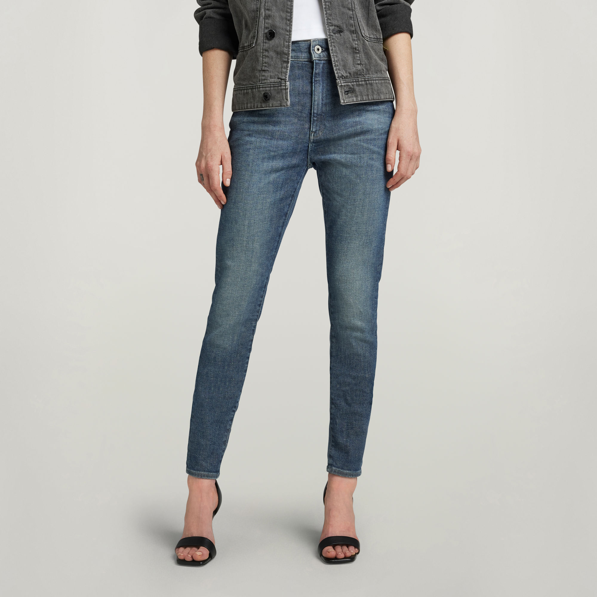 

G-Star Shape Skinny Jeans - Midden blauw - Dames