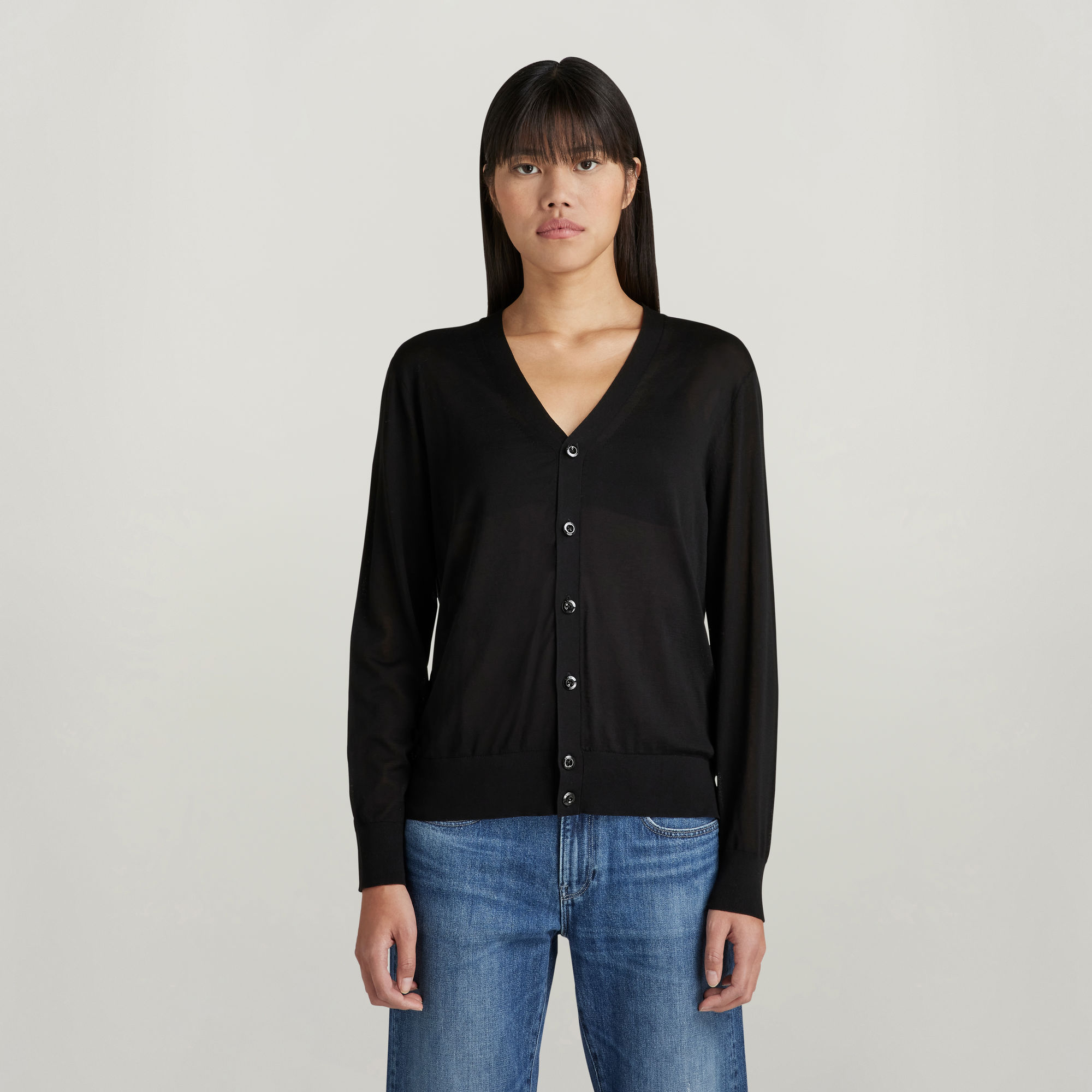 

Core Cardigan Knit - Black - Women