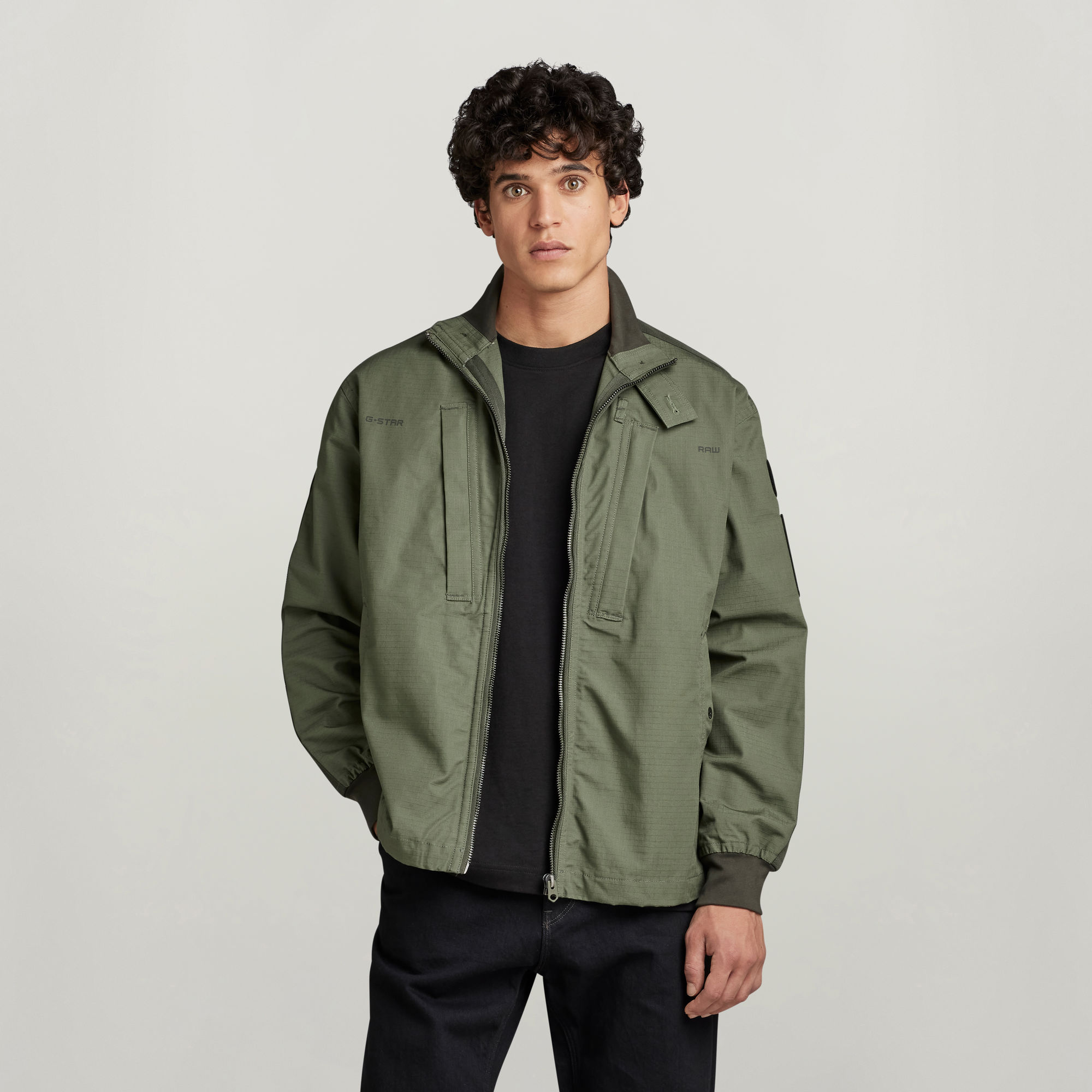 

Combat Tape Overshirt - Green - Men