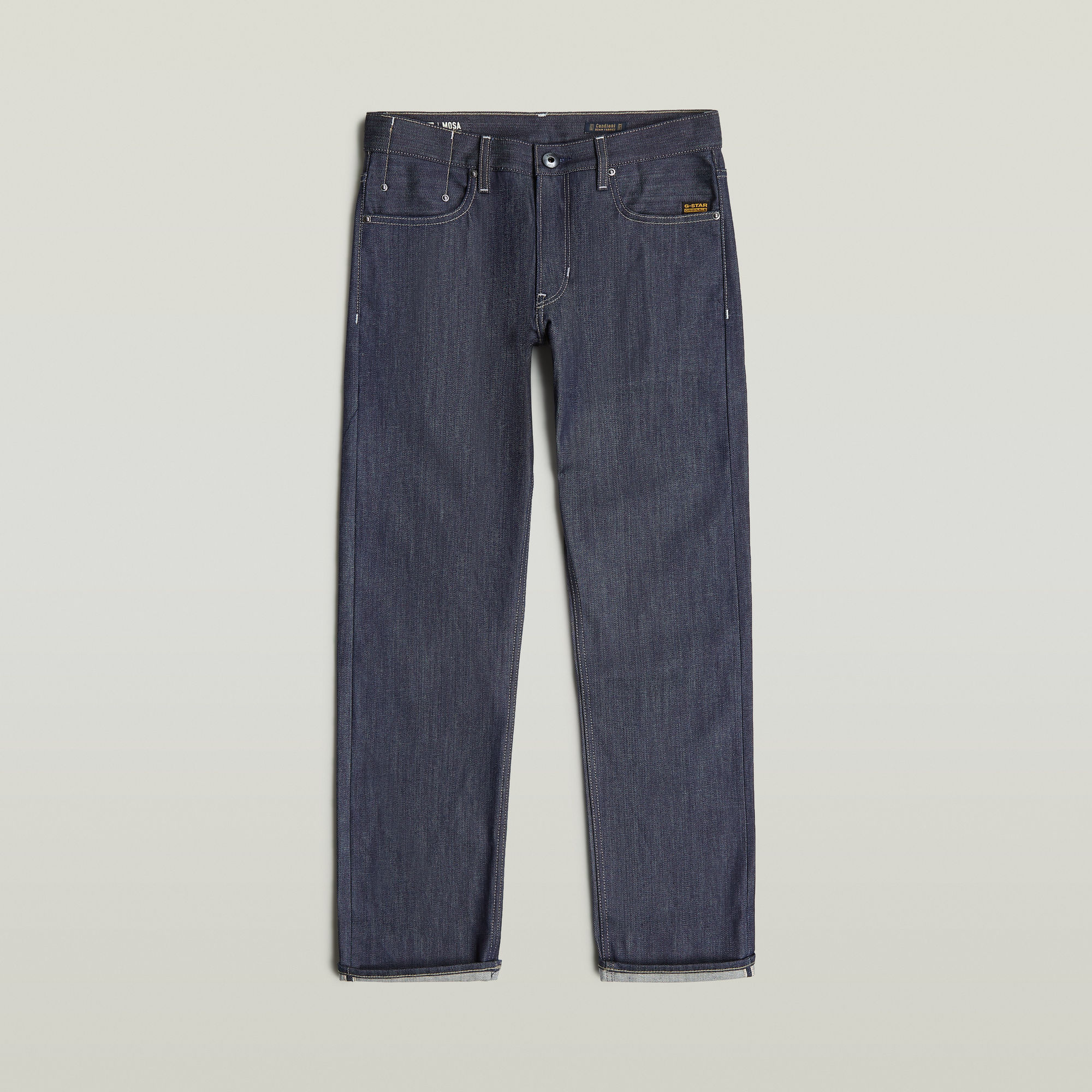 

Mosa Straight Selvedge Jeans - Dark blue - Men