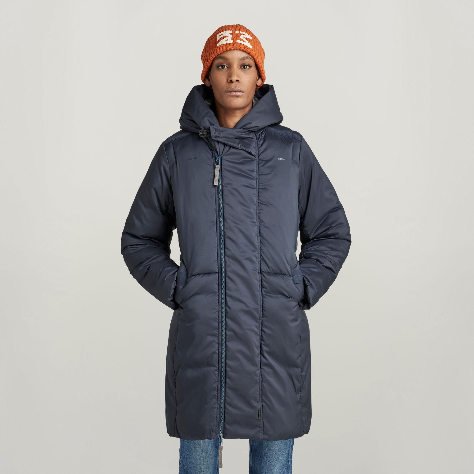 G - Whistler Padded Parka - Dunkelblau - Damen