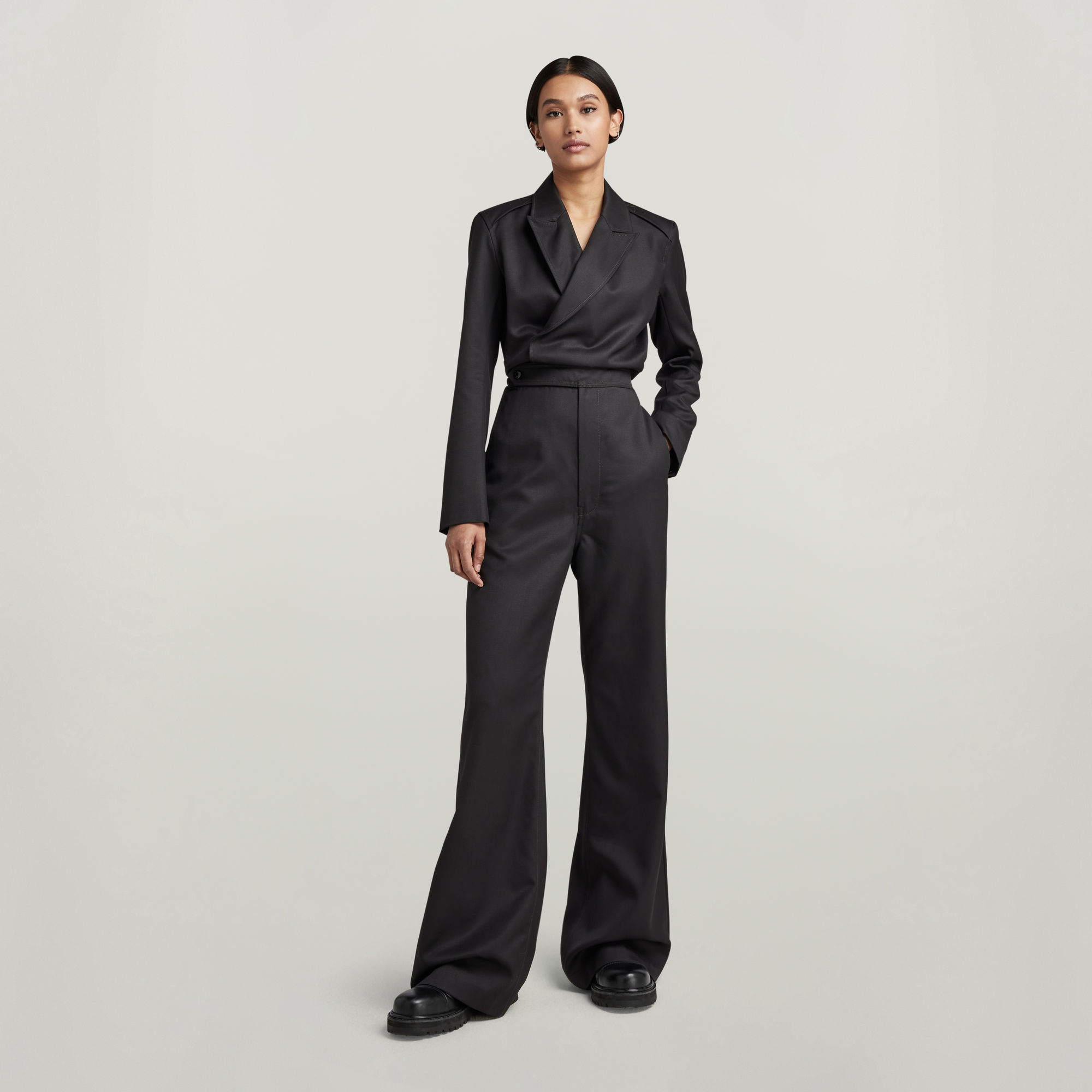 Panzer Jumpsuit - Schwarz - Damen