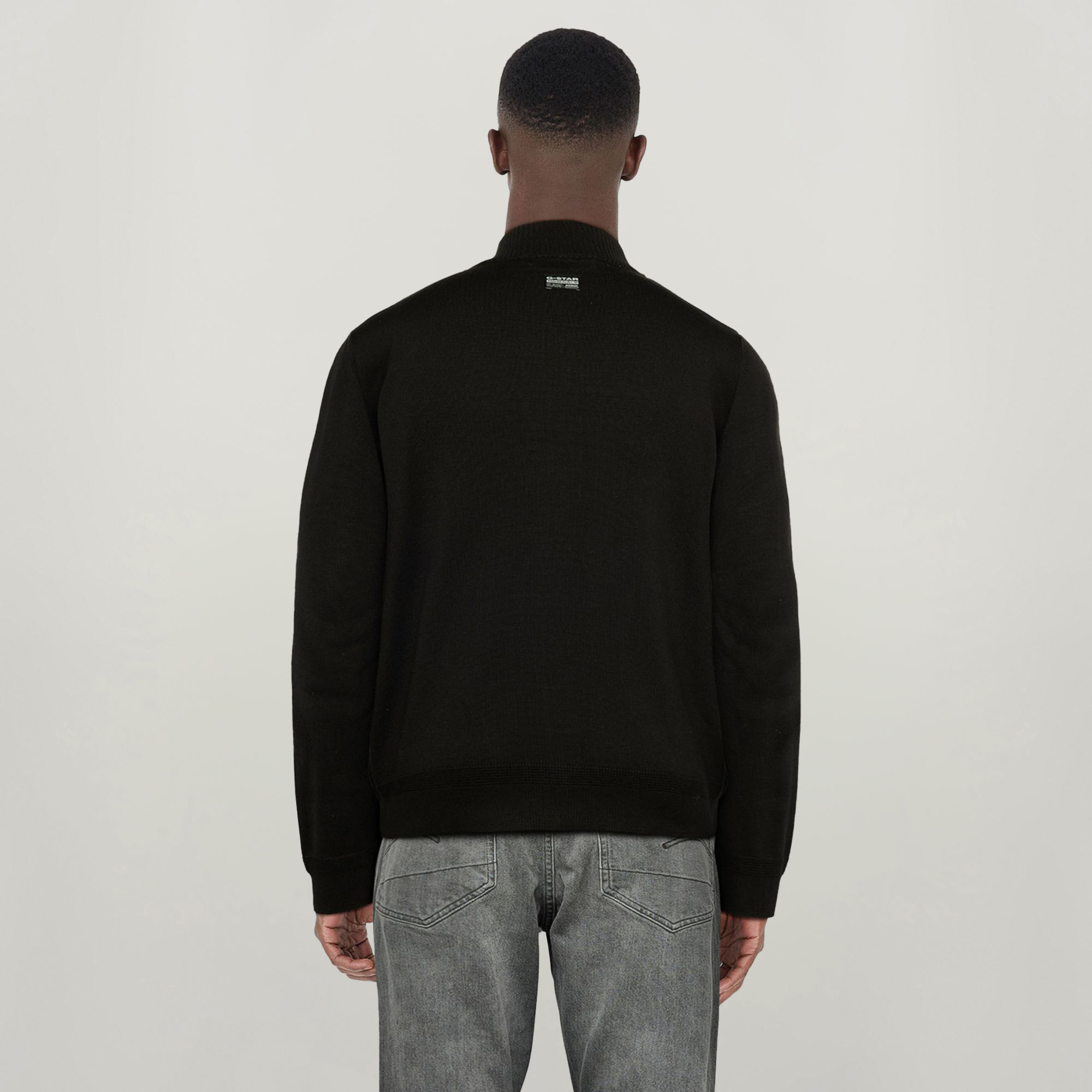 G-Star RAW Core Zip Gebreid Vest Zwart Heren