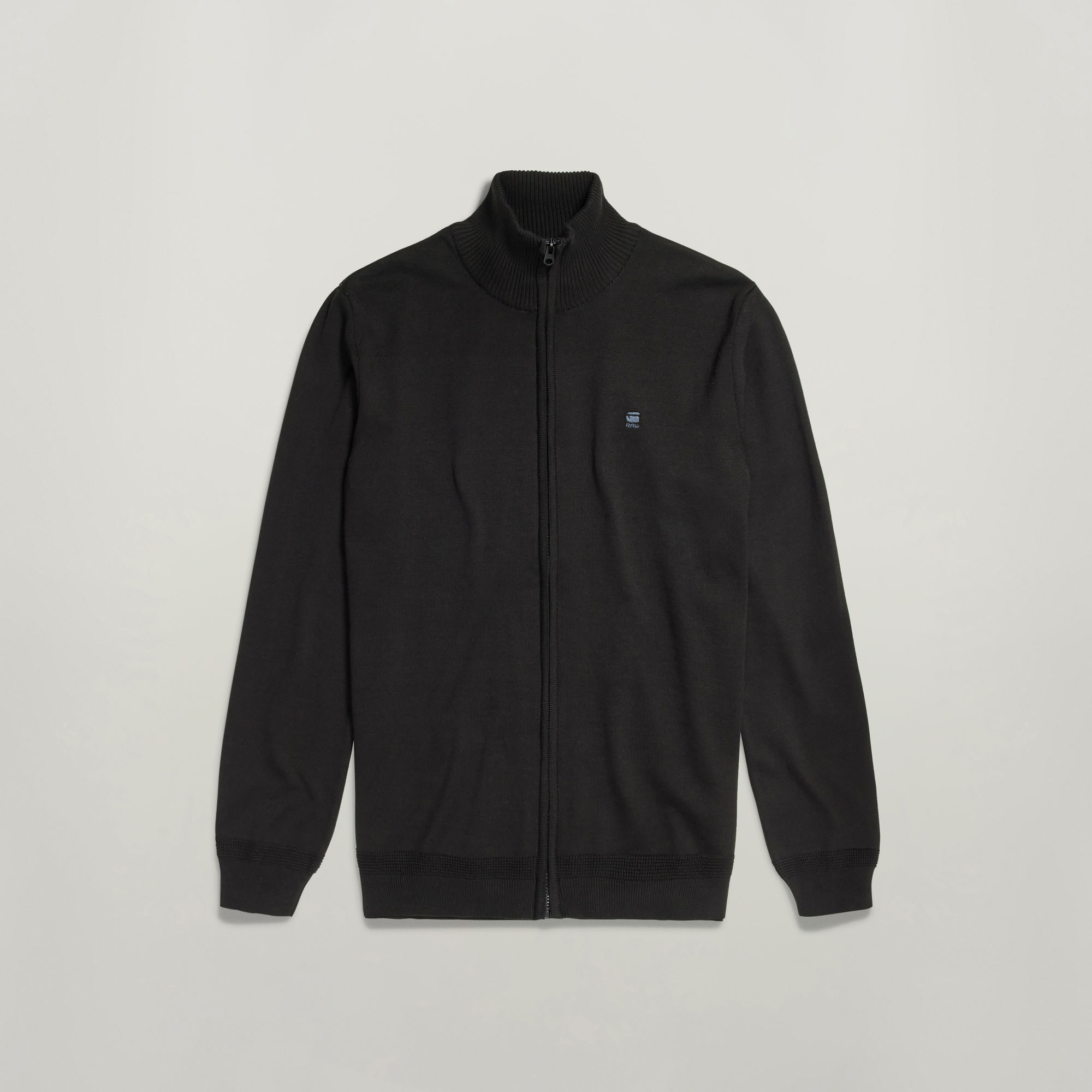 G-Star RAW Core Zip Gebreid Vest Zwart Heren
