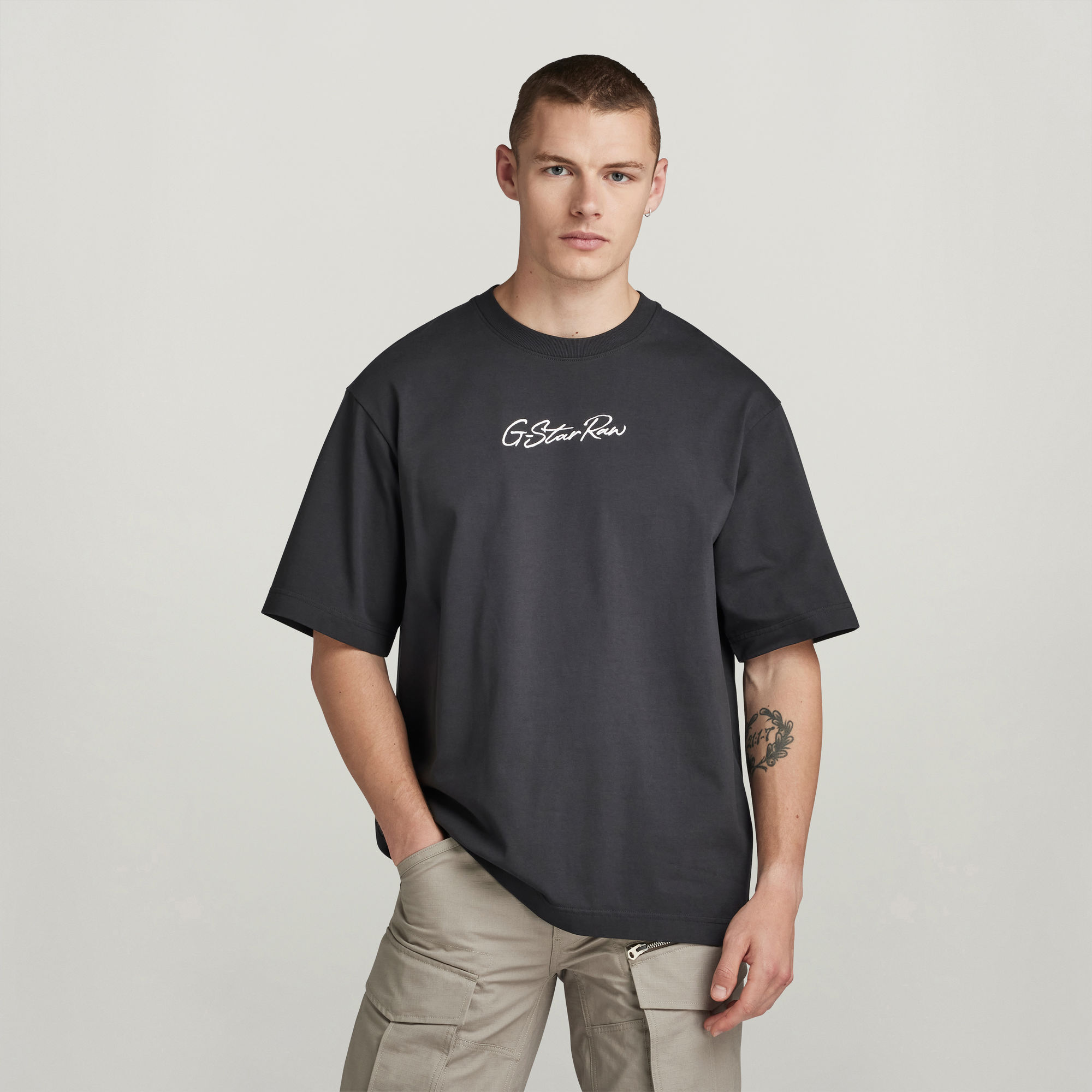 

Autograph Boxy T-Shirt - Grijs - Heren