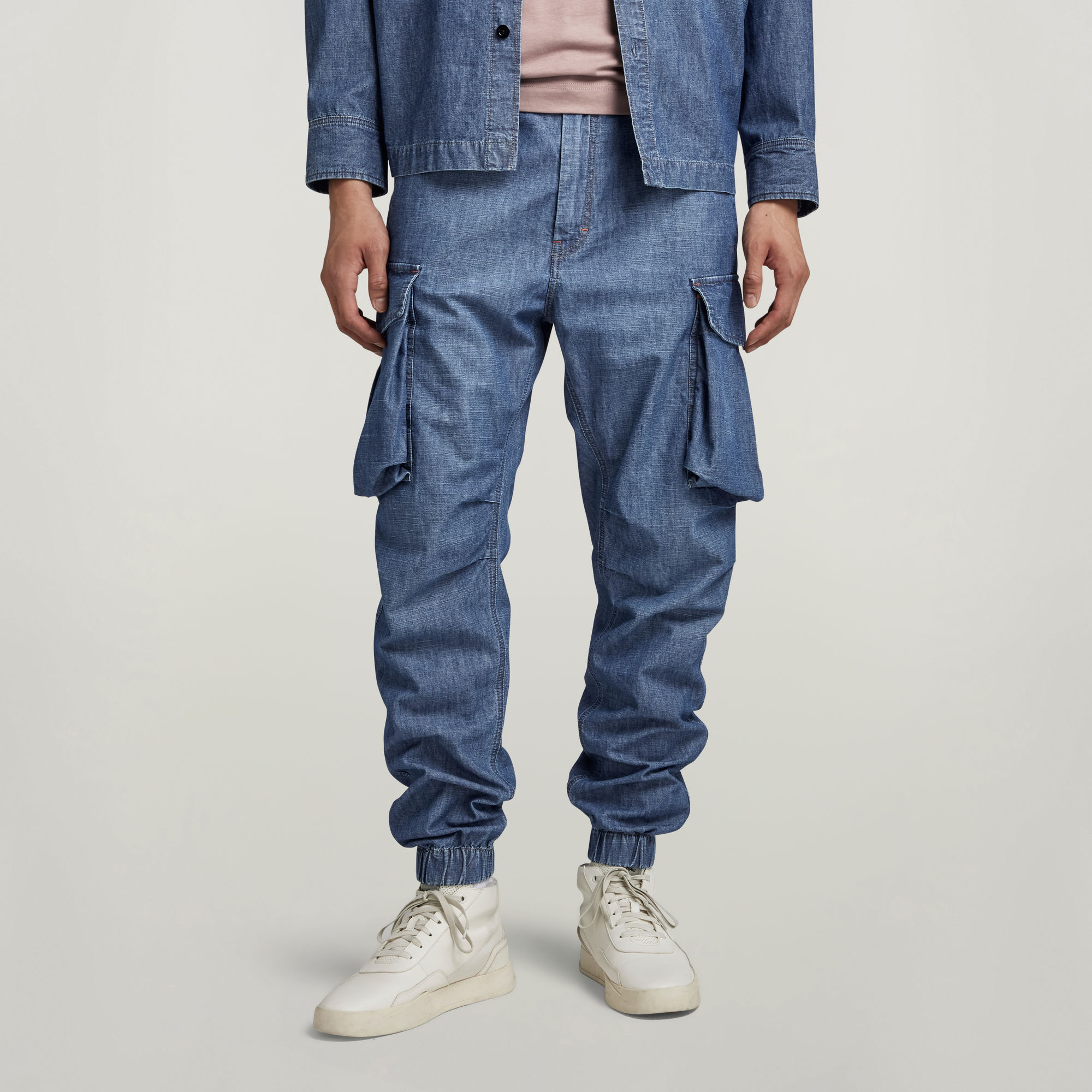 

Premium Combat Cargo Trainer - Midden blauw - Heren