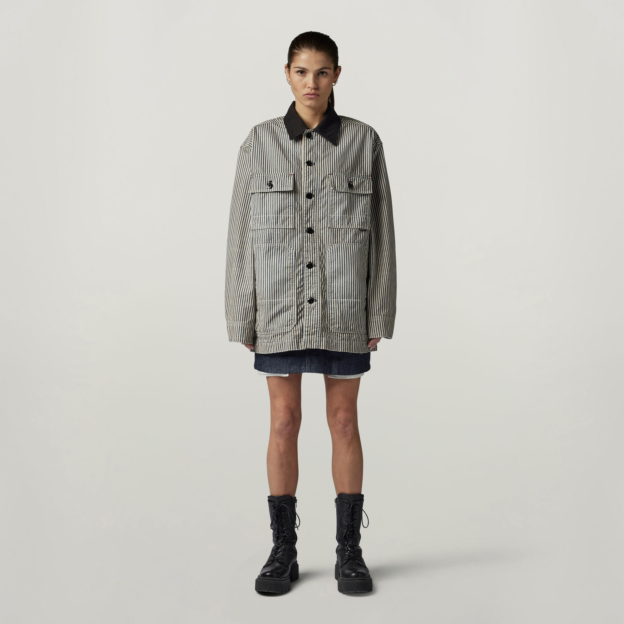

Unisex Premium E Chore Jack - Midden blauw - Heren