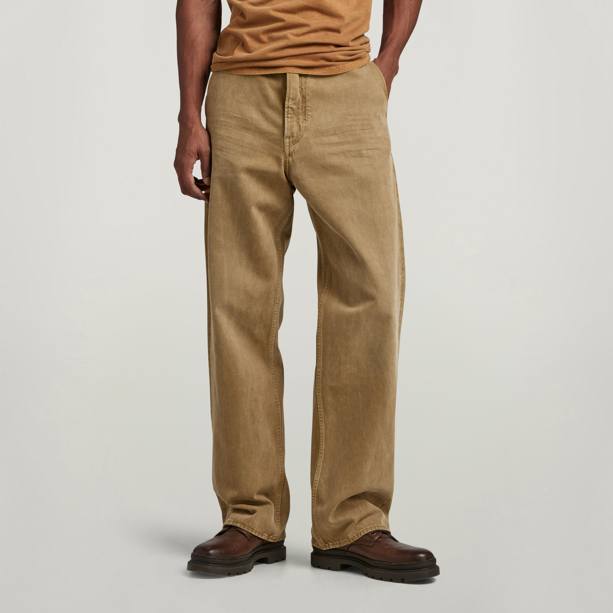 Modson Straight Chino - Braun - Herren