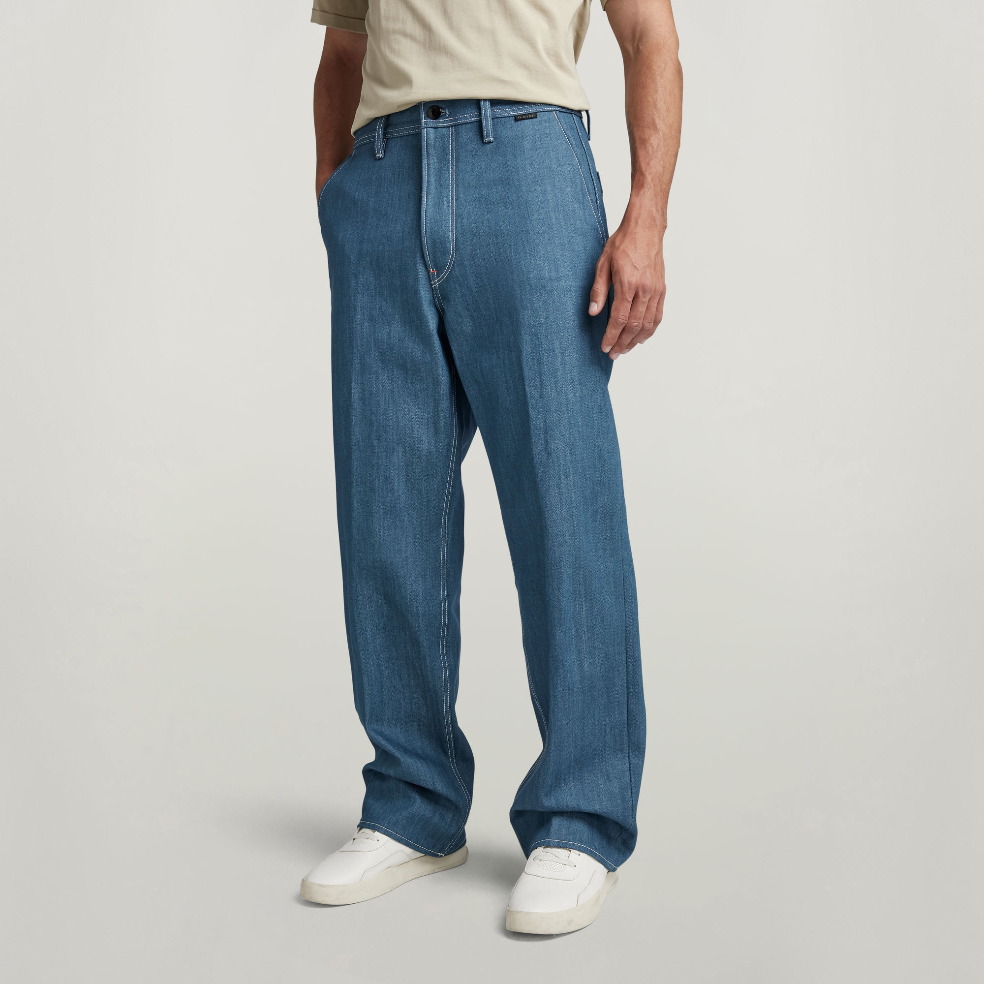 G-Star RAW Premium Modson Straight Chino Donkerblauw Heren