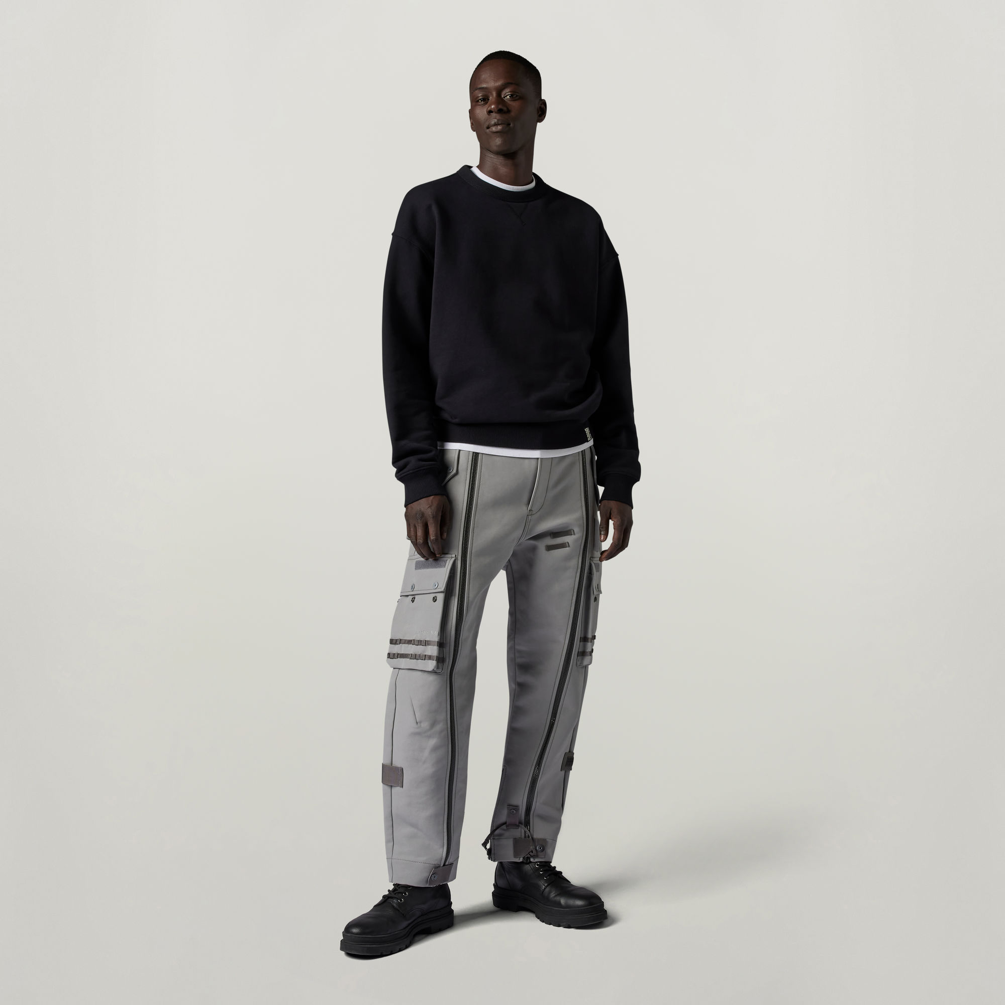 

Unisex Premium E Photographer Cargo Broek - Grijs - Heren