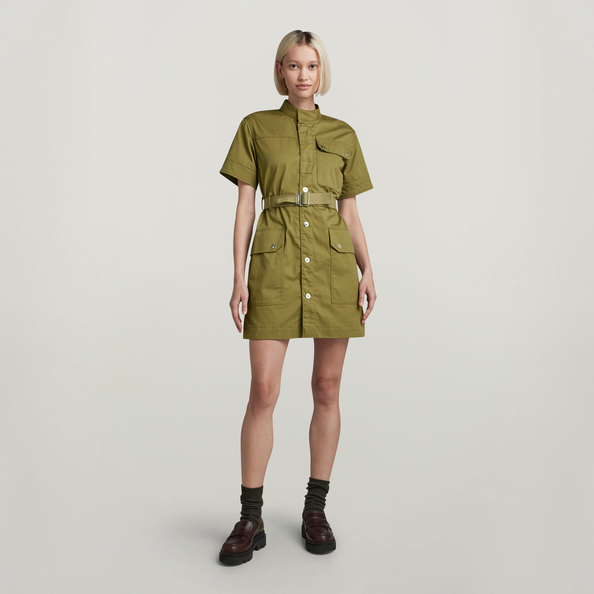 

Utility Dress - Green - Women