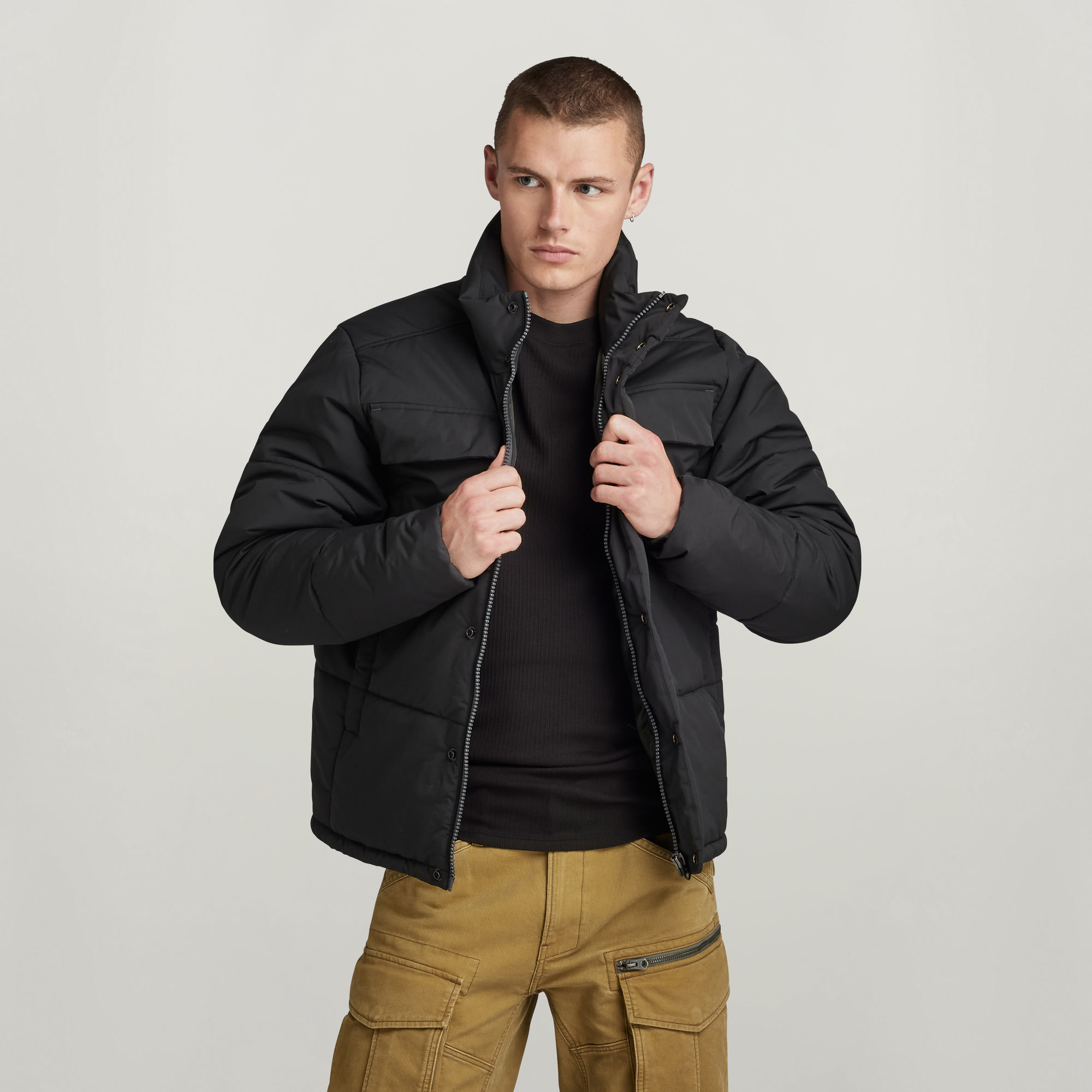 

Foundation Padded Jacket - Black - Men