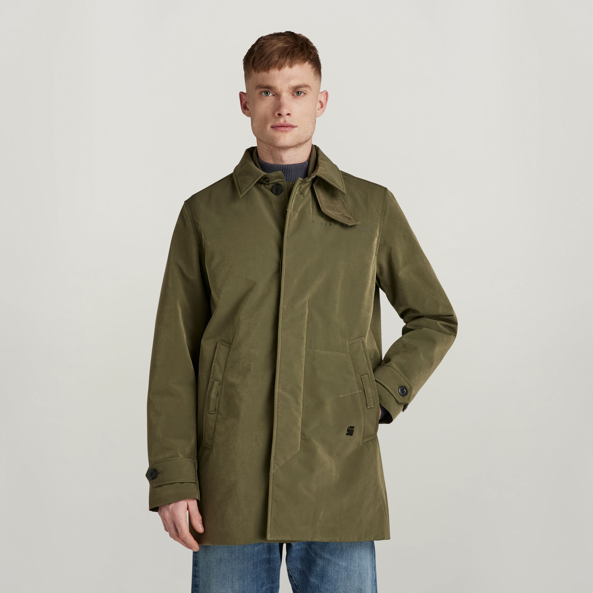 

Utility Padded Trench - Green - Men