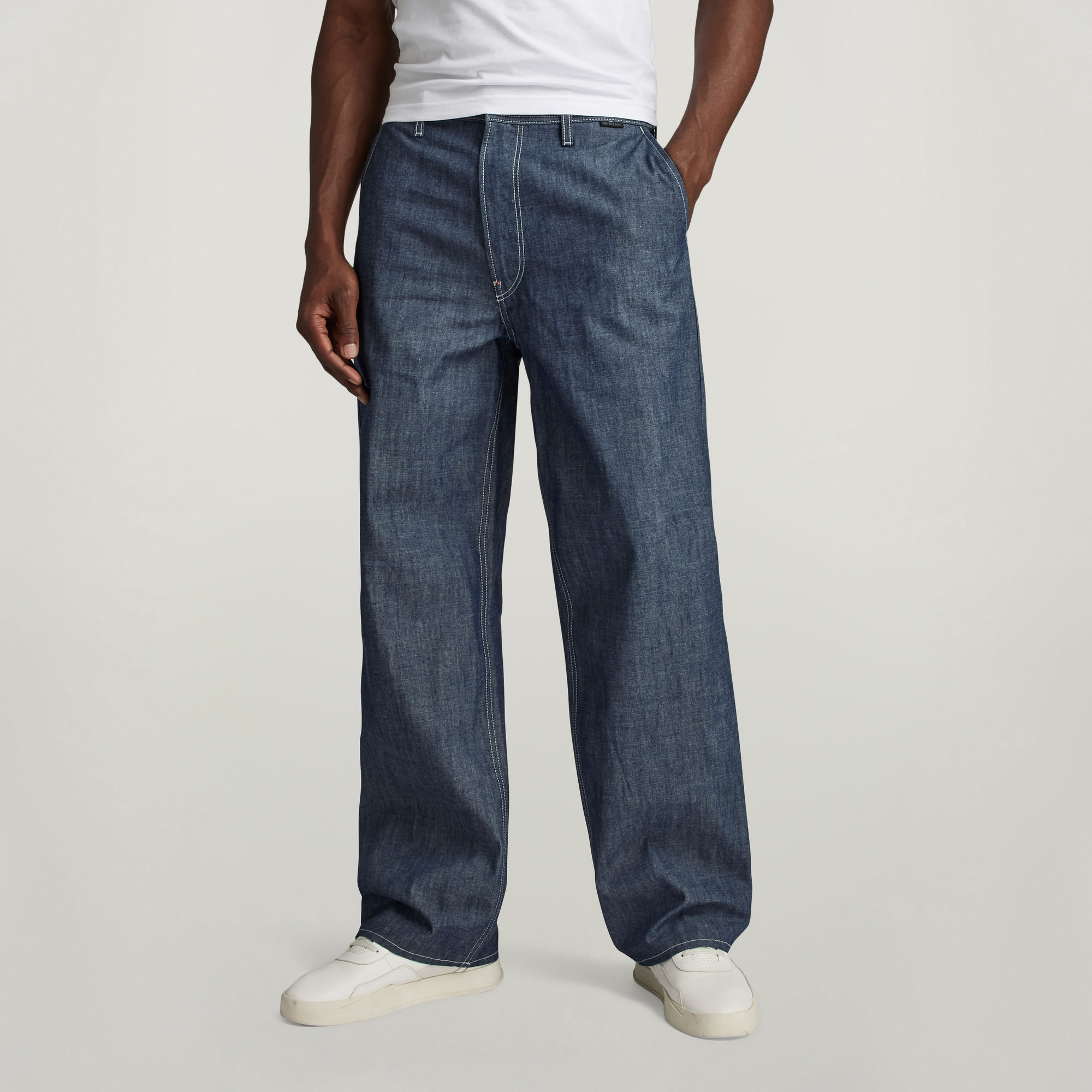 

Modson Straight Chino - Dunkelblau - Herren