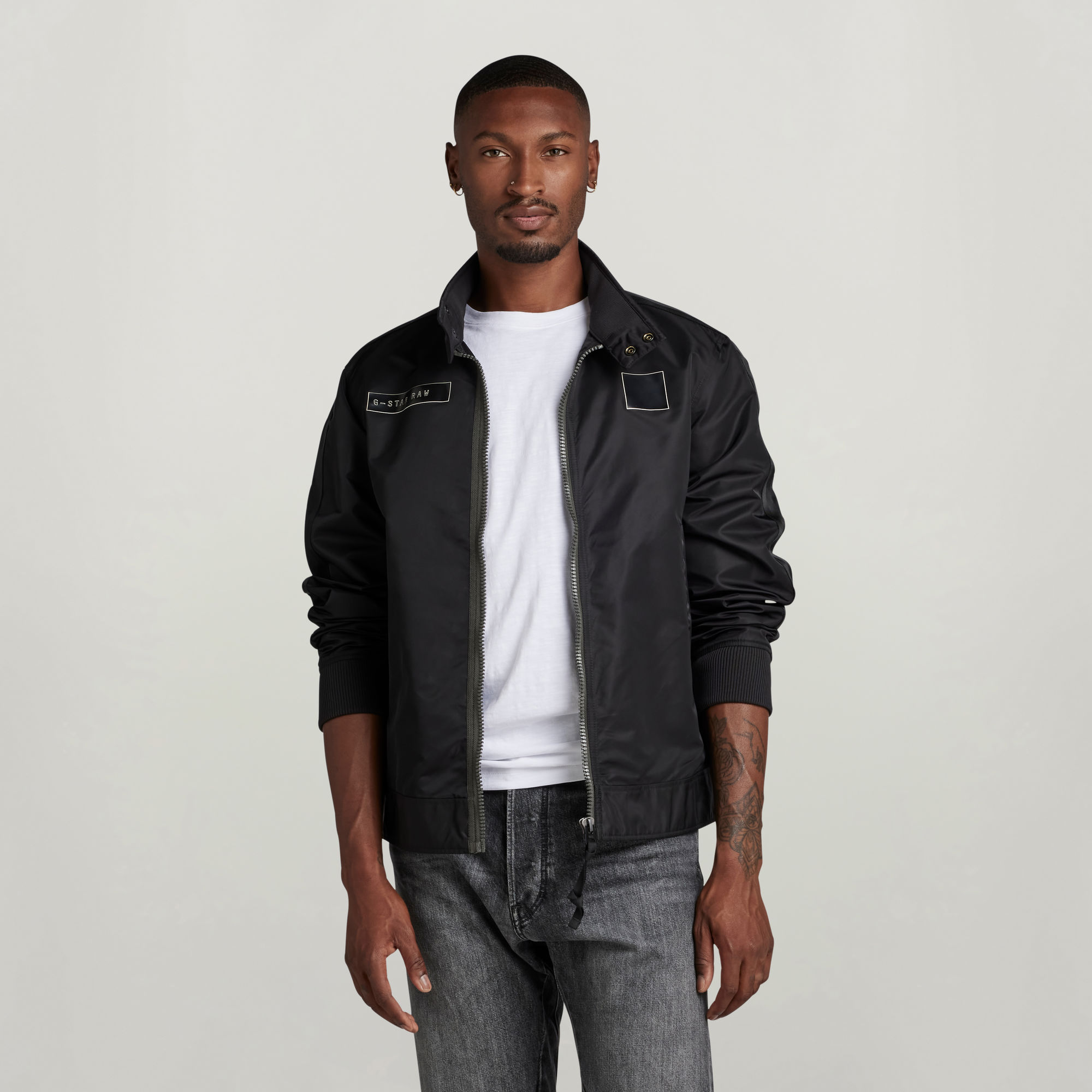 

Harrington Jacket - Black - Men