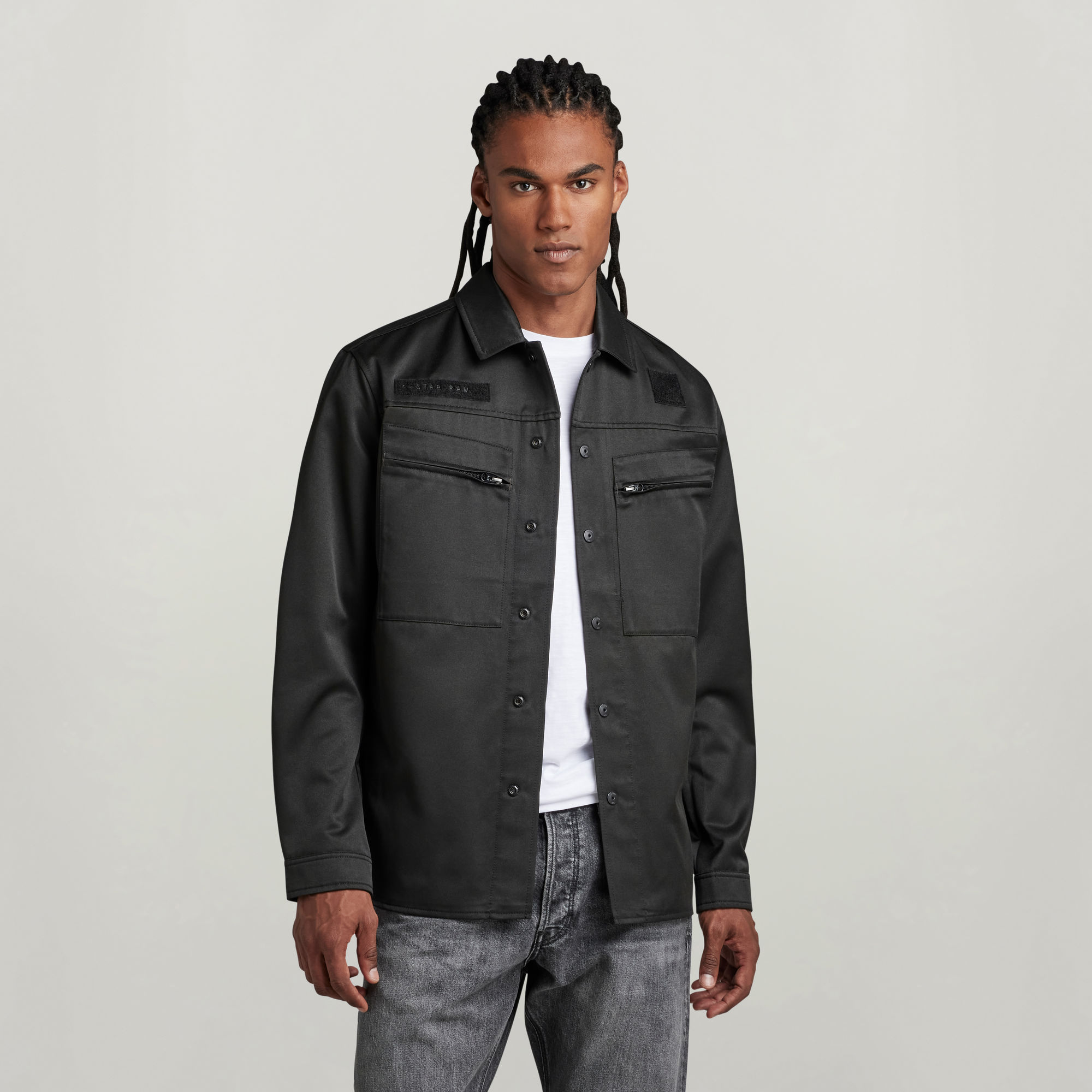 

RF Service Overshirt - Zwart - Heren