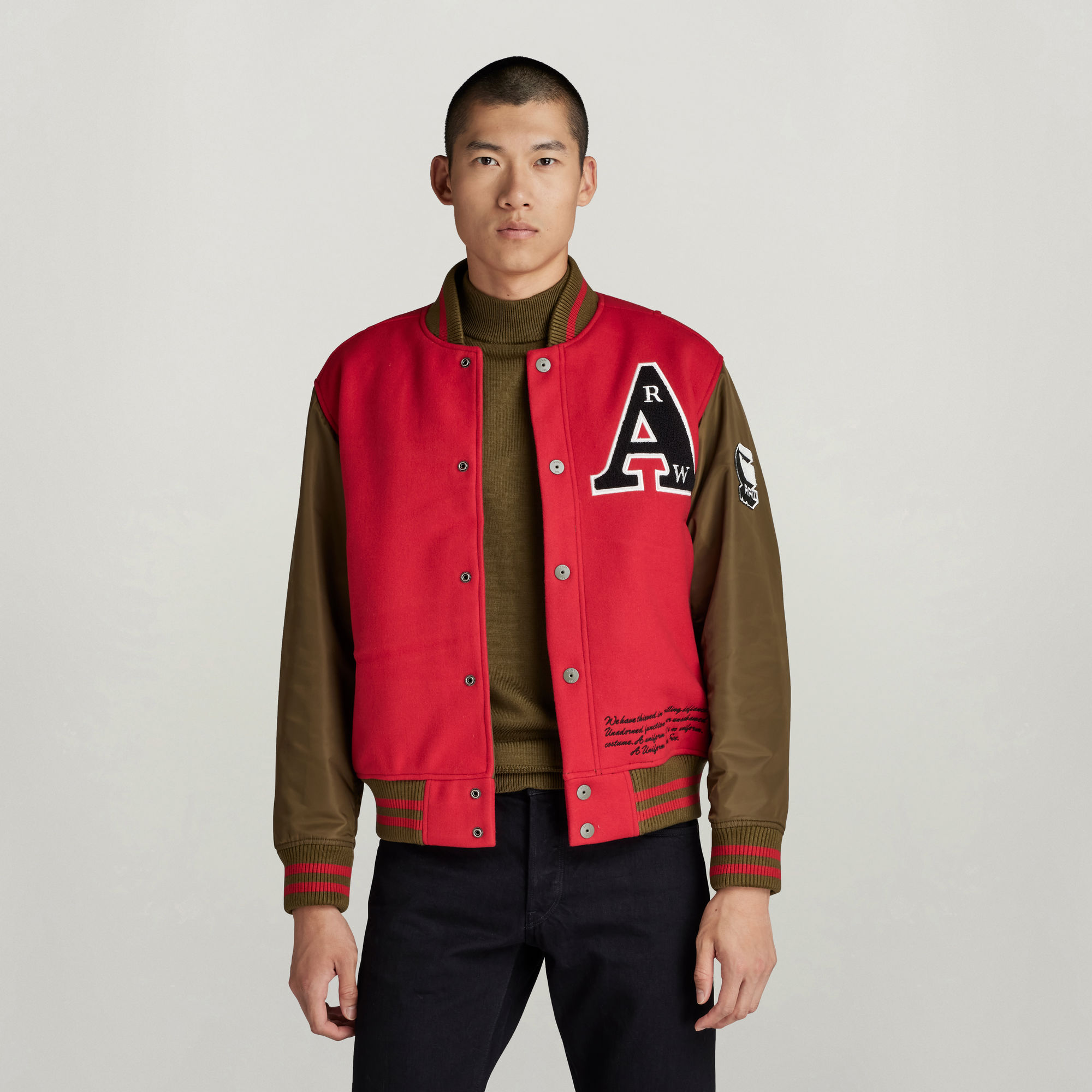 

Varsity Jacket - Red - Men