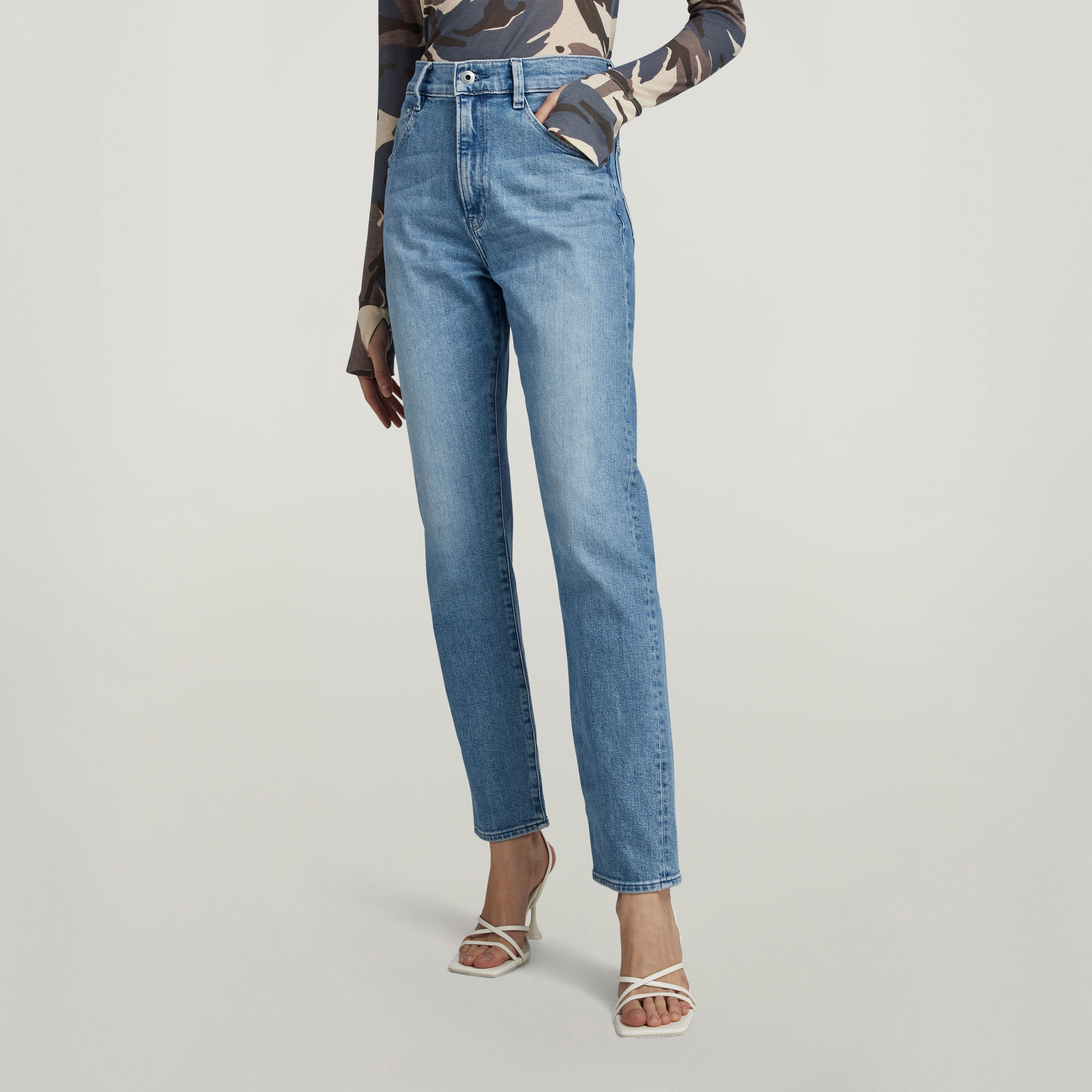 

Virjinya Slim Jeans - Mittelblau - Damen