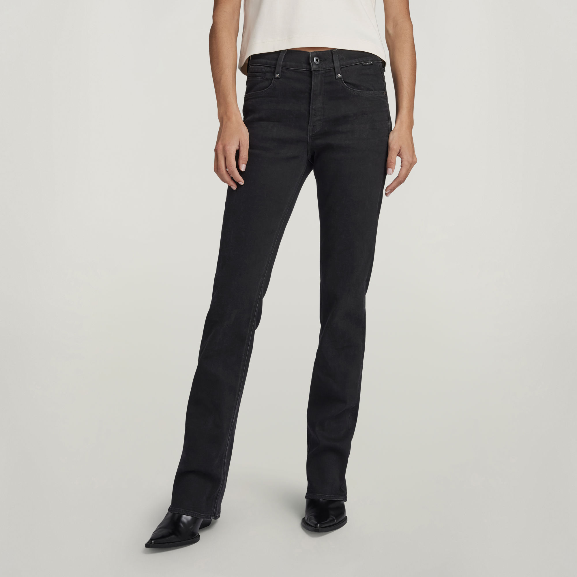 

Noxer Bootcut Jeans - Donkerblauw - Dames