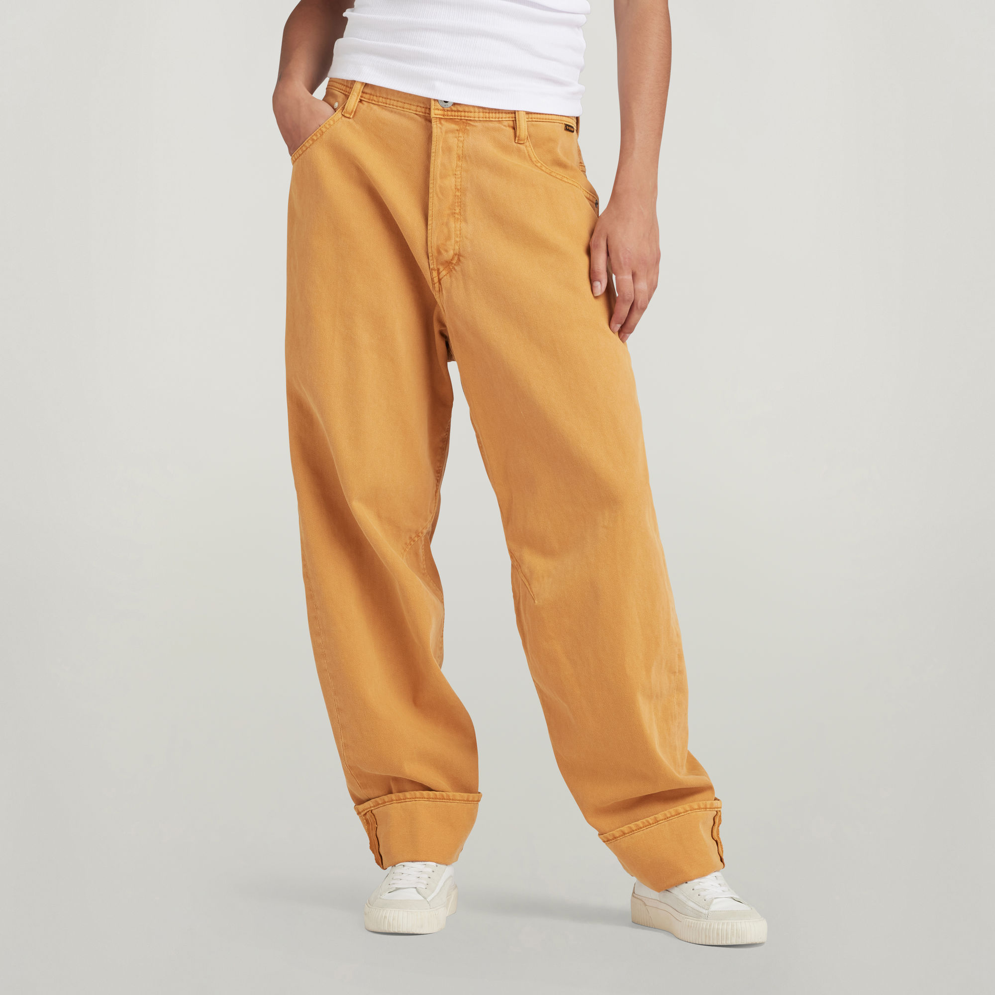 

Arc 3D Loose Unisex Jeans - Yellow - Women