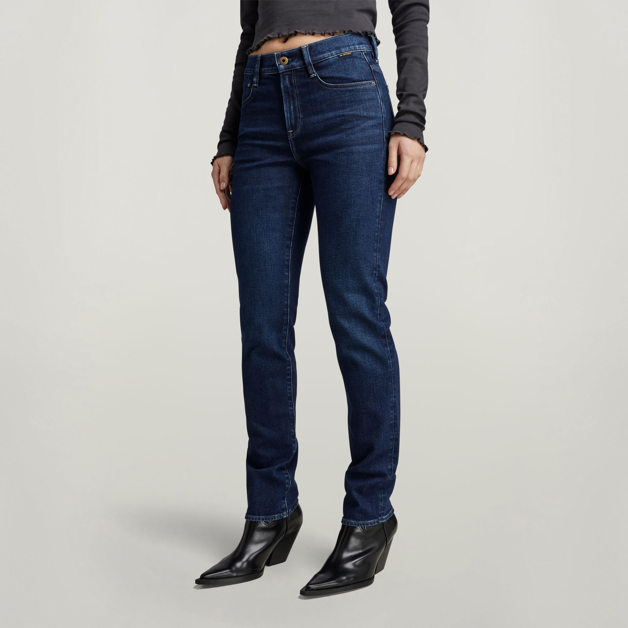 

Ace 2.0 Slim Straight Jeans - Dark blue - Women