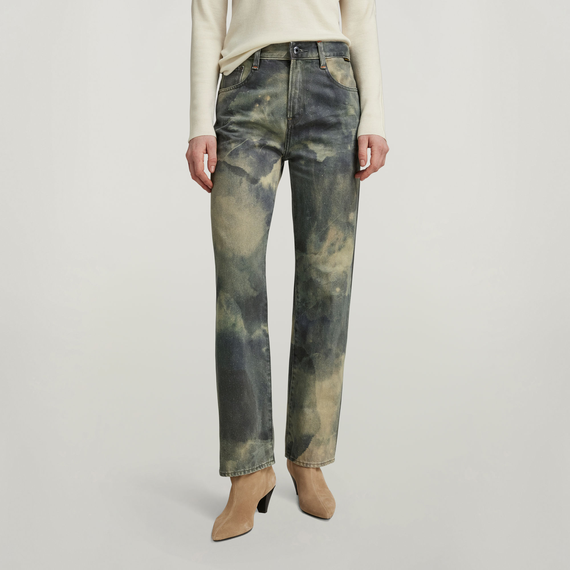 

Viktoria High Straight Jeans - Meerkleurig - Dames