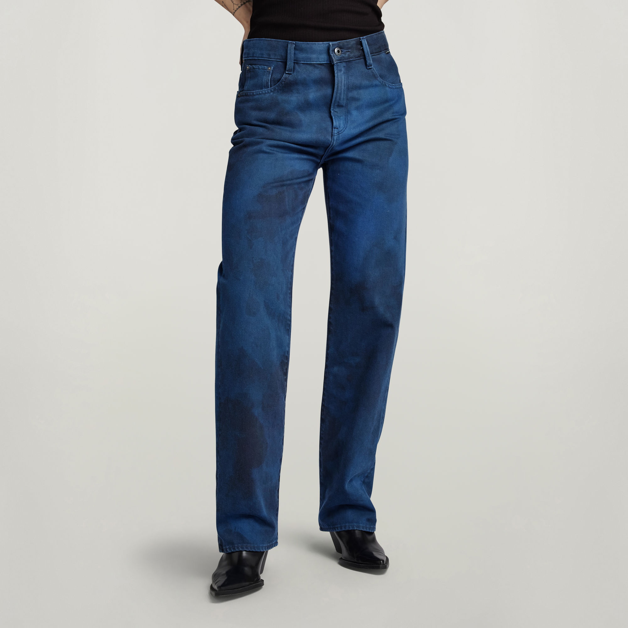 G-Star RAW Viktoria High Straight Jeans Meerkleurig Dames