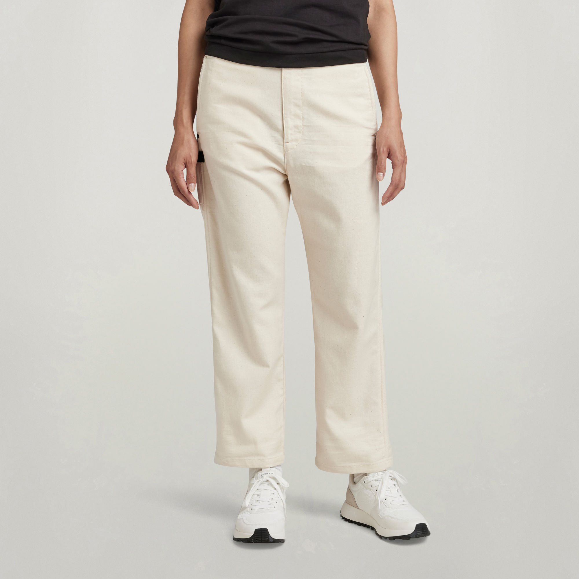 Chino Relaxed - Weiß - Damen