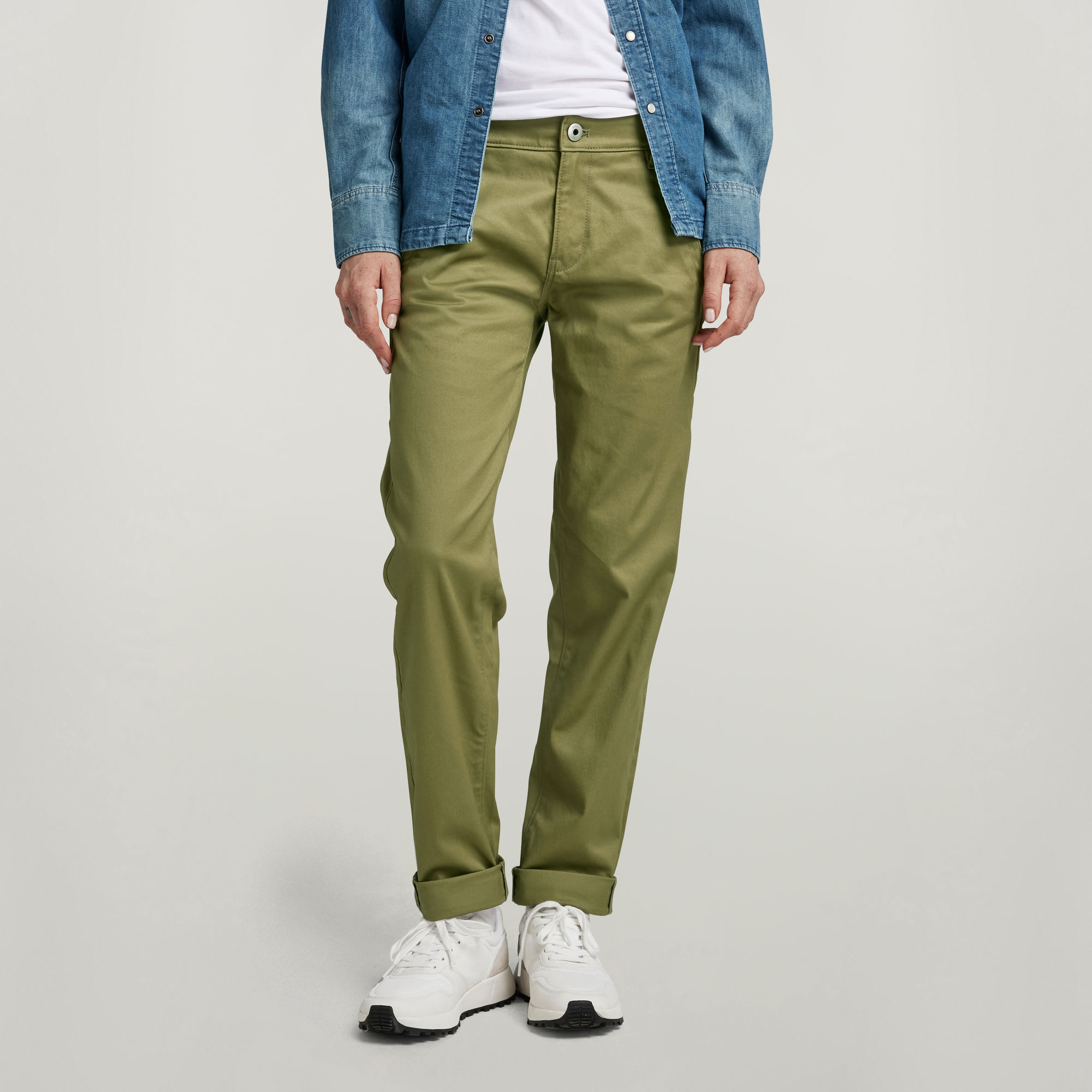 G-Star RAW Kate Boyfriend Chino - Groen - Dames