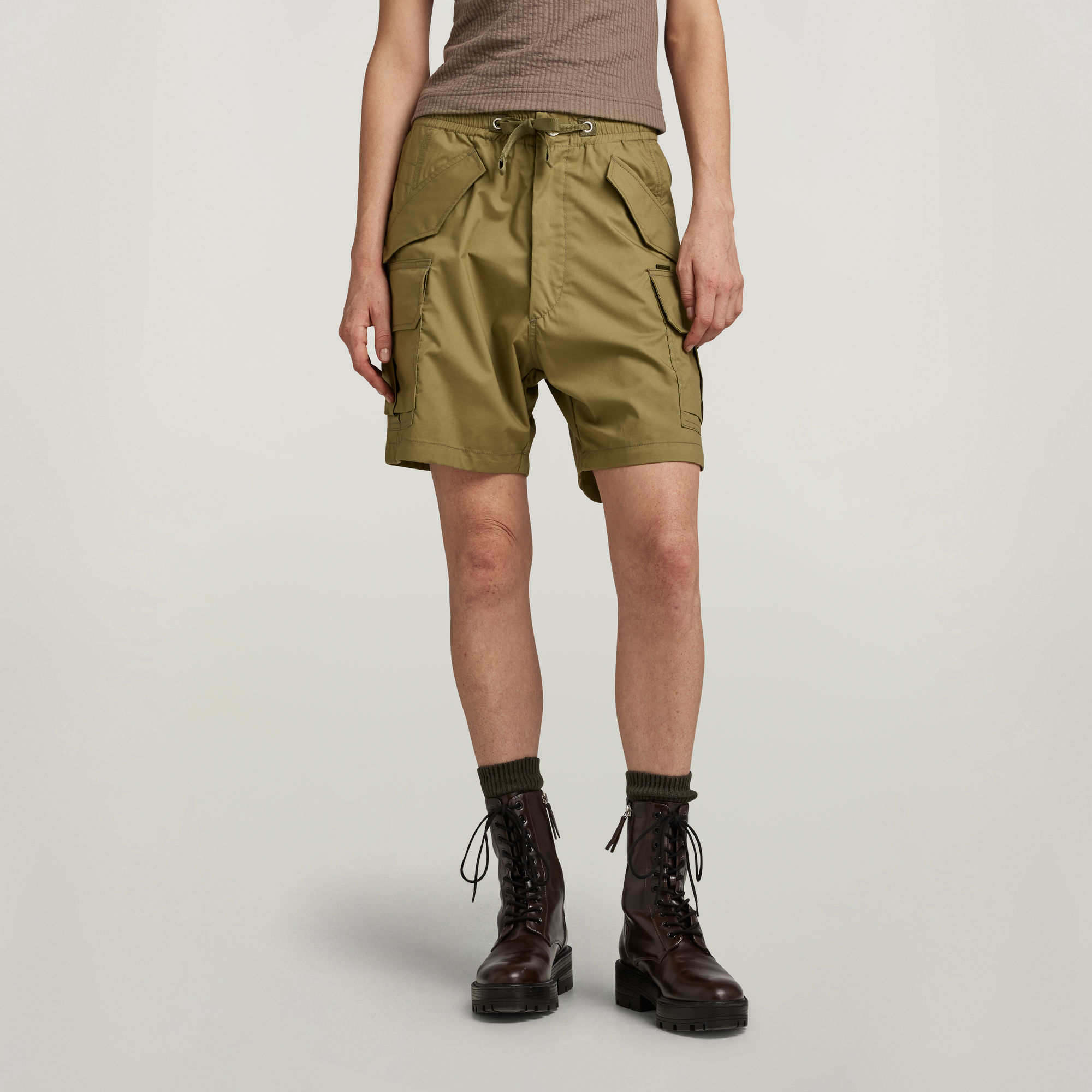 Cargo Shorts - Grün - Damen