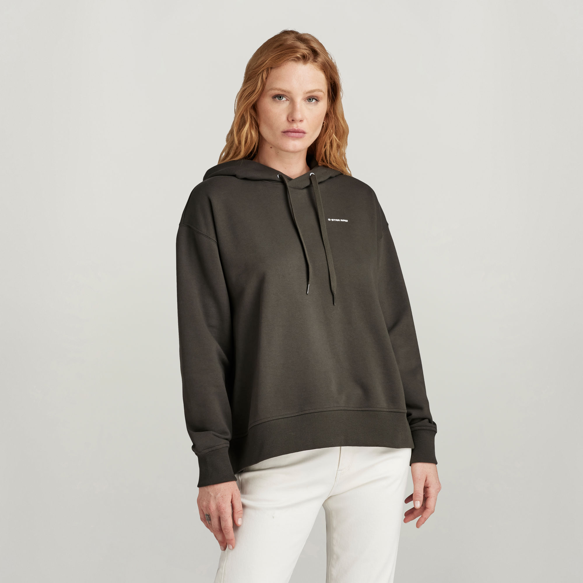 Graphic Core Hooded Sweatshirt - Grau - Damen