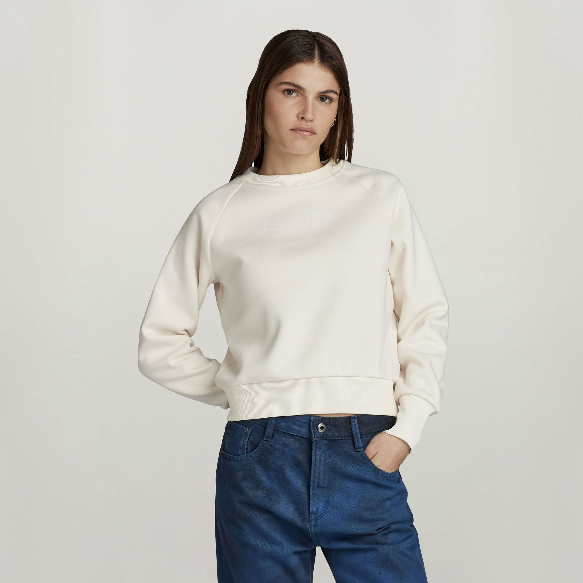 Autograph Sweatshirt - Beige - Damen