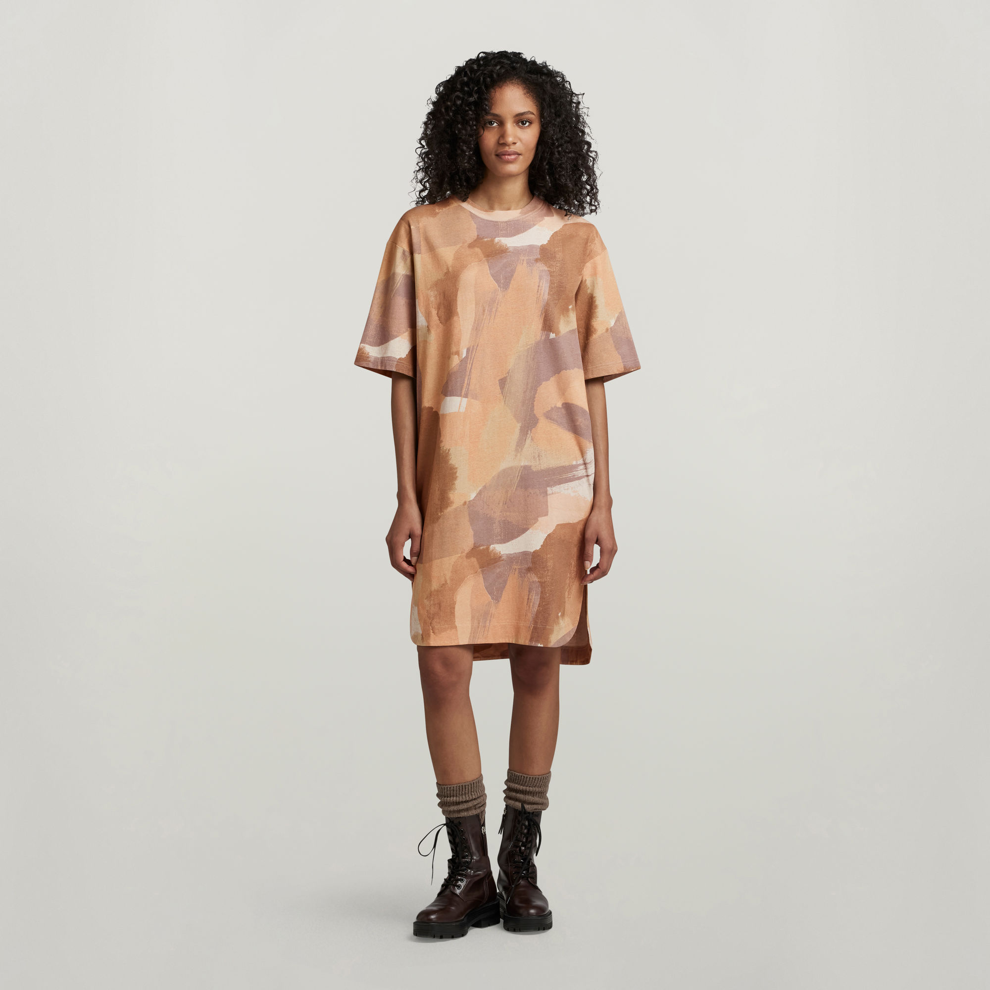 G-Star RAW Boxy U T-Shirtjurk Allover - Meerkleurig - Dames