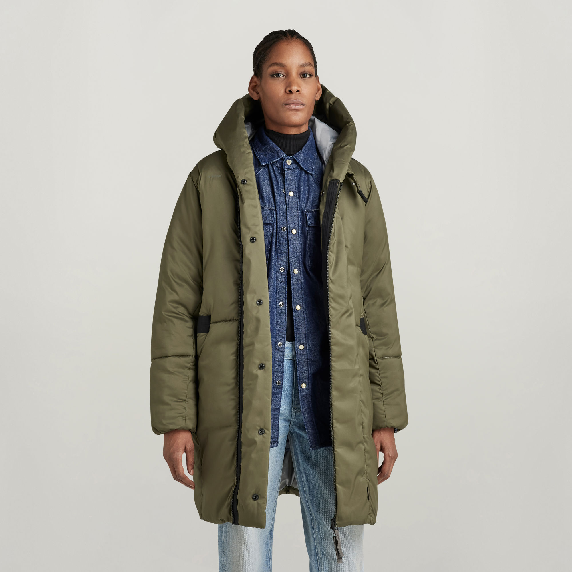 

G - Whistler Padded Parka - Green - Women