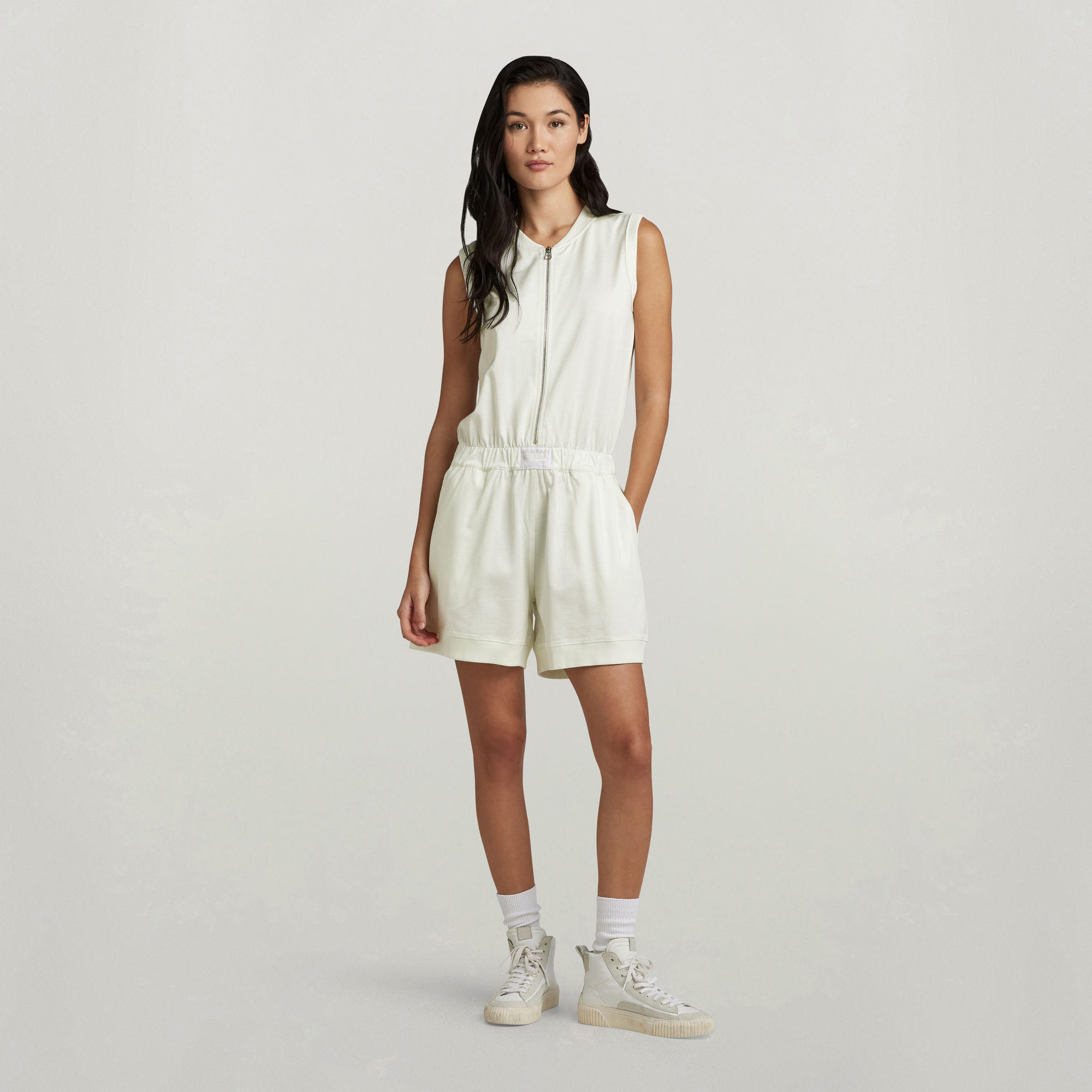 Sports Playsuit - Hellblau - Damen