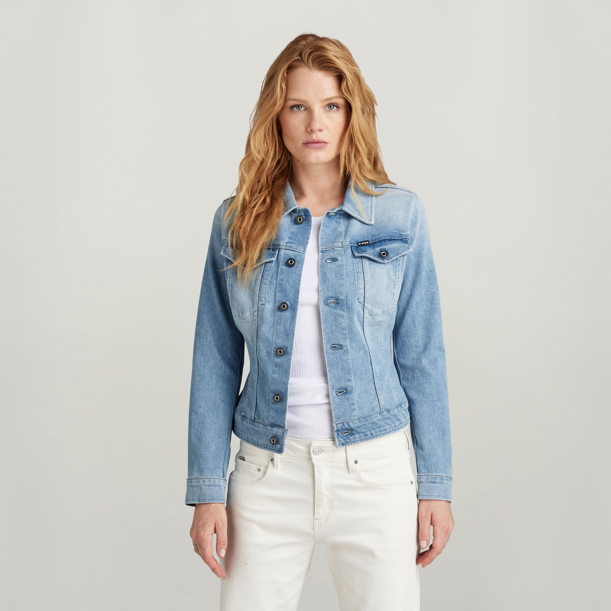 

3301 Slim Jacket - Light blue - Women